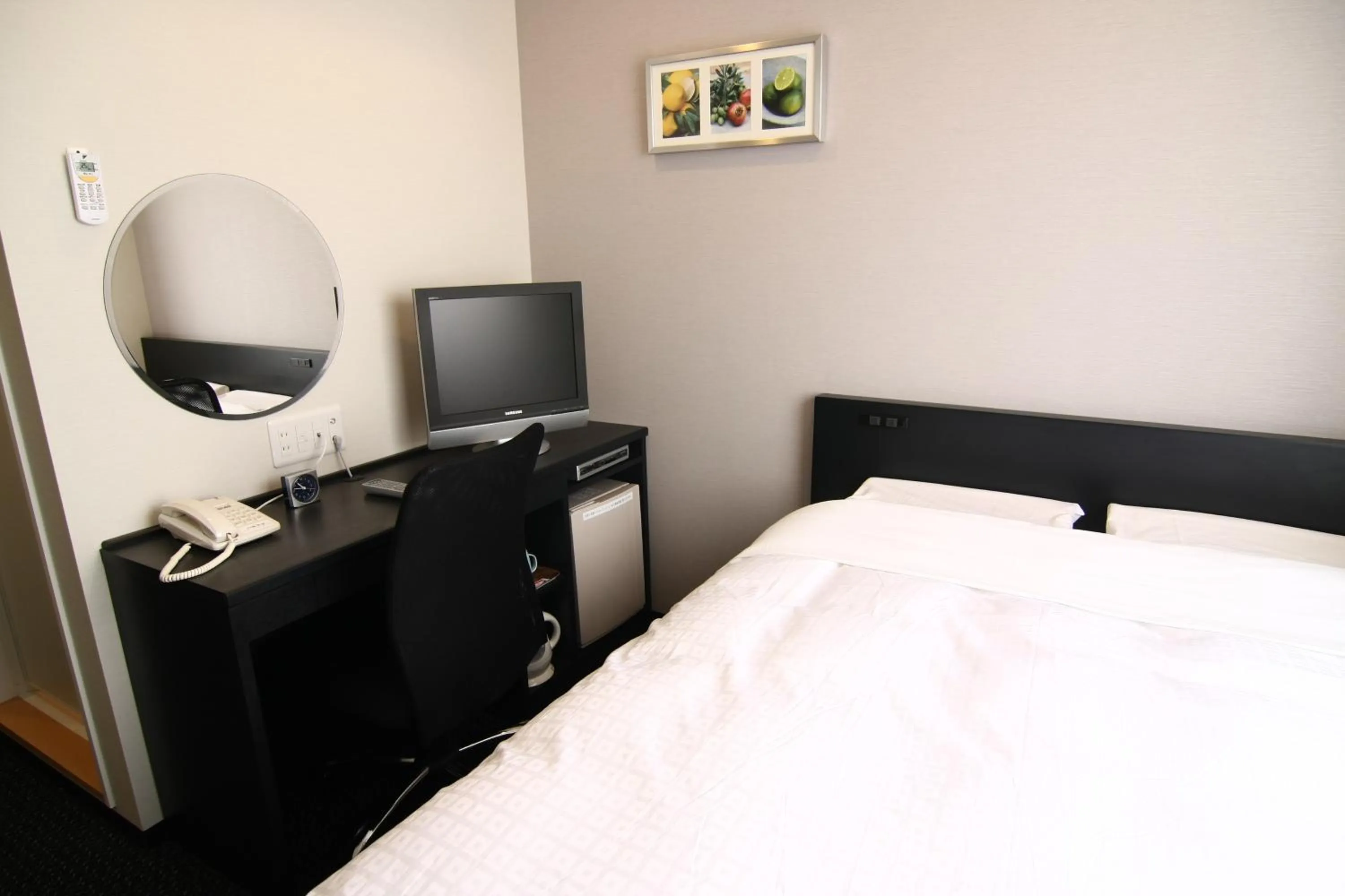 Bed in Hotel Crown Hills Kimitsu