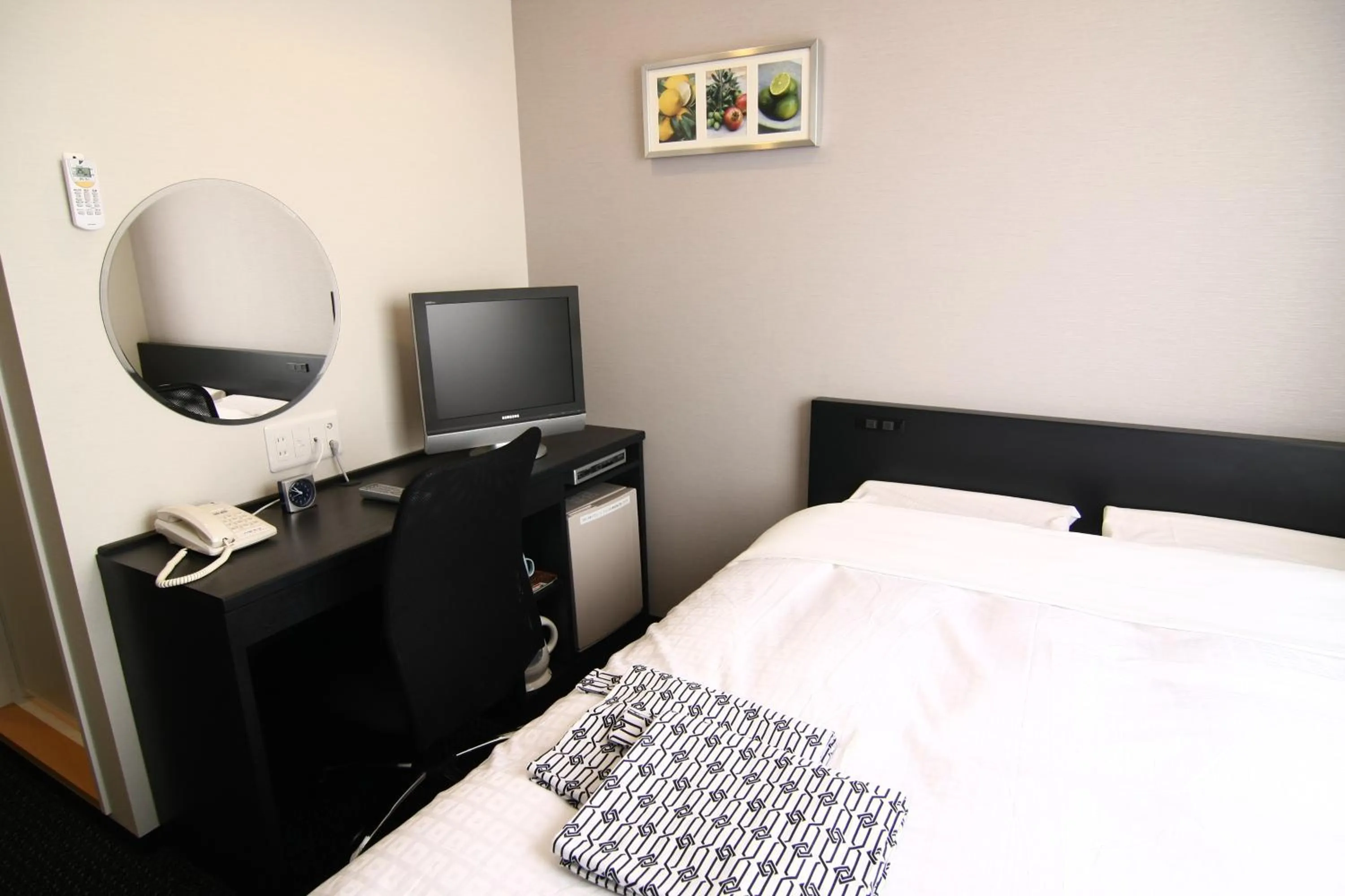 Bed in Hotel Crown Hills Kimitsu