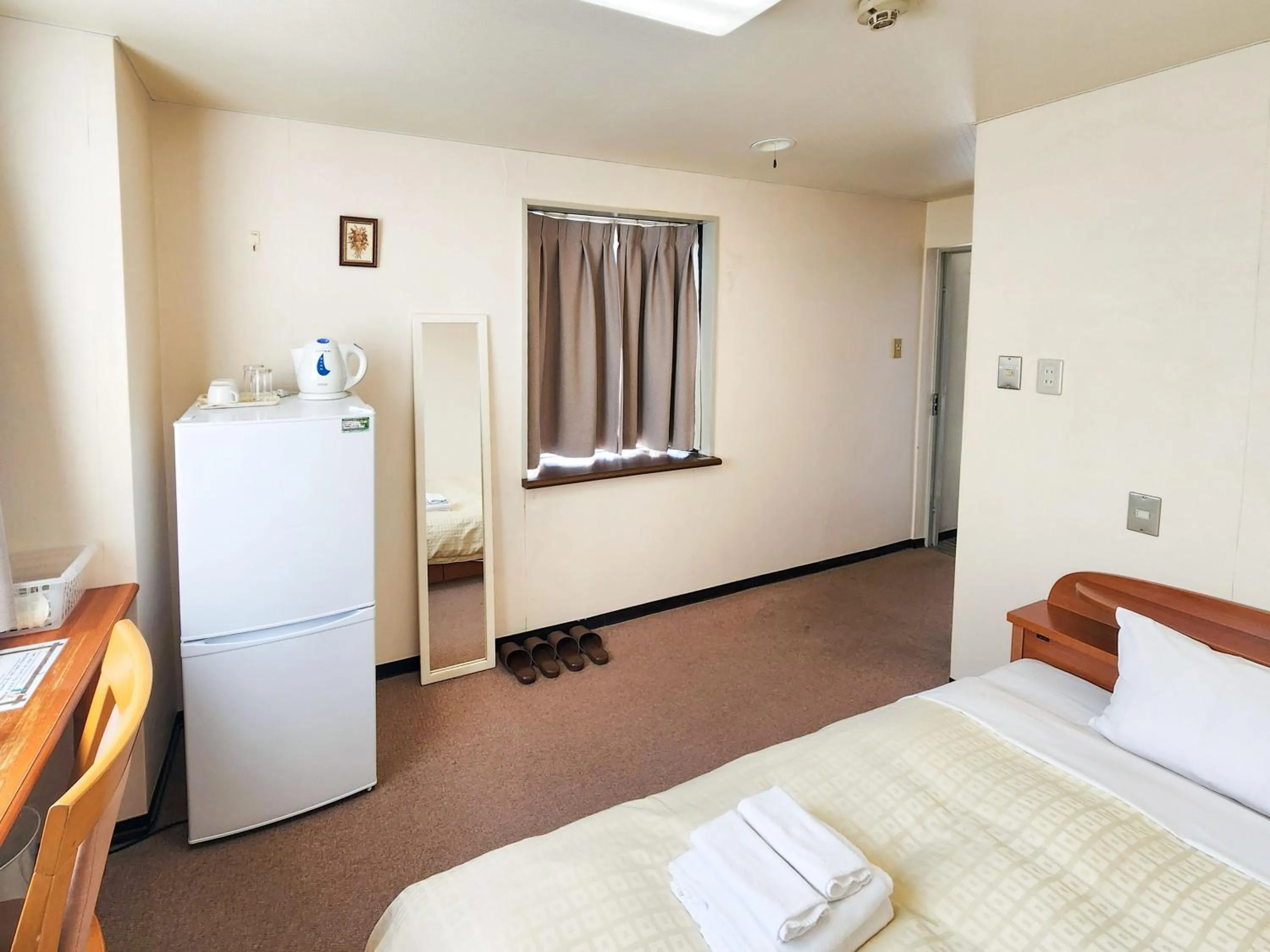 Photo of the whole room, Bed in Hotel Himeji Hills