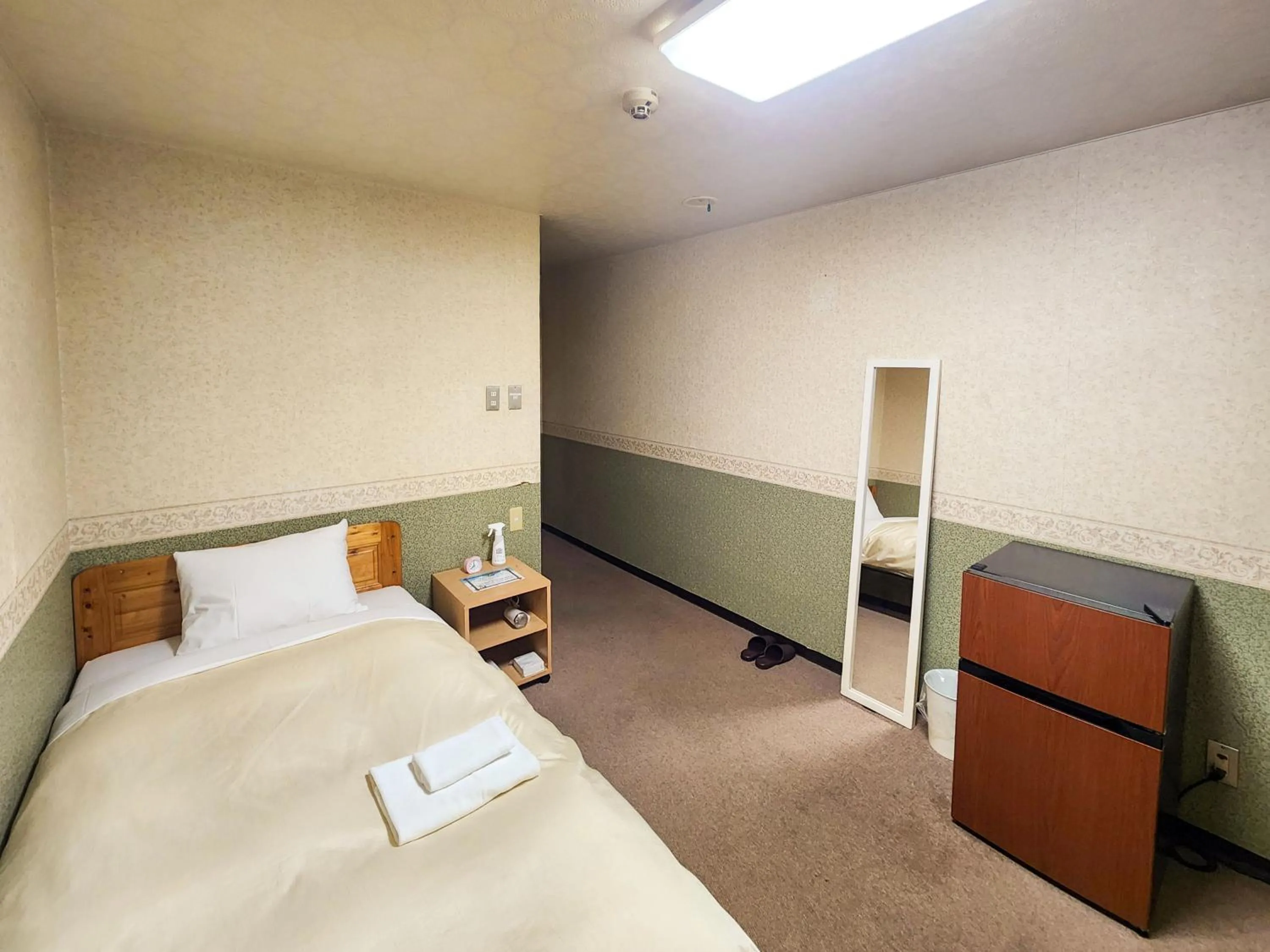 Photo of the whole room, Bed in Hotel Himeji Hills