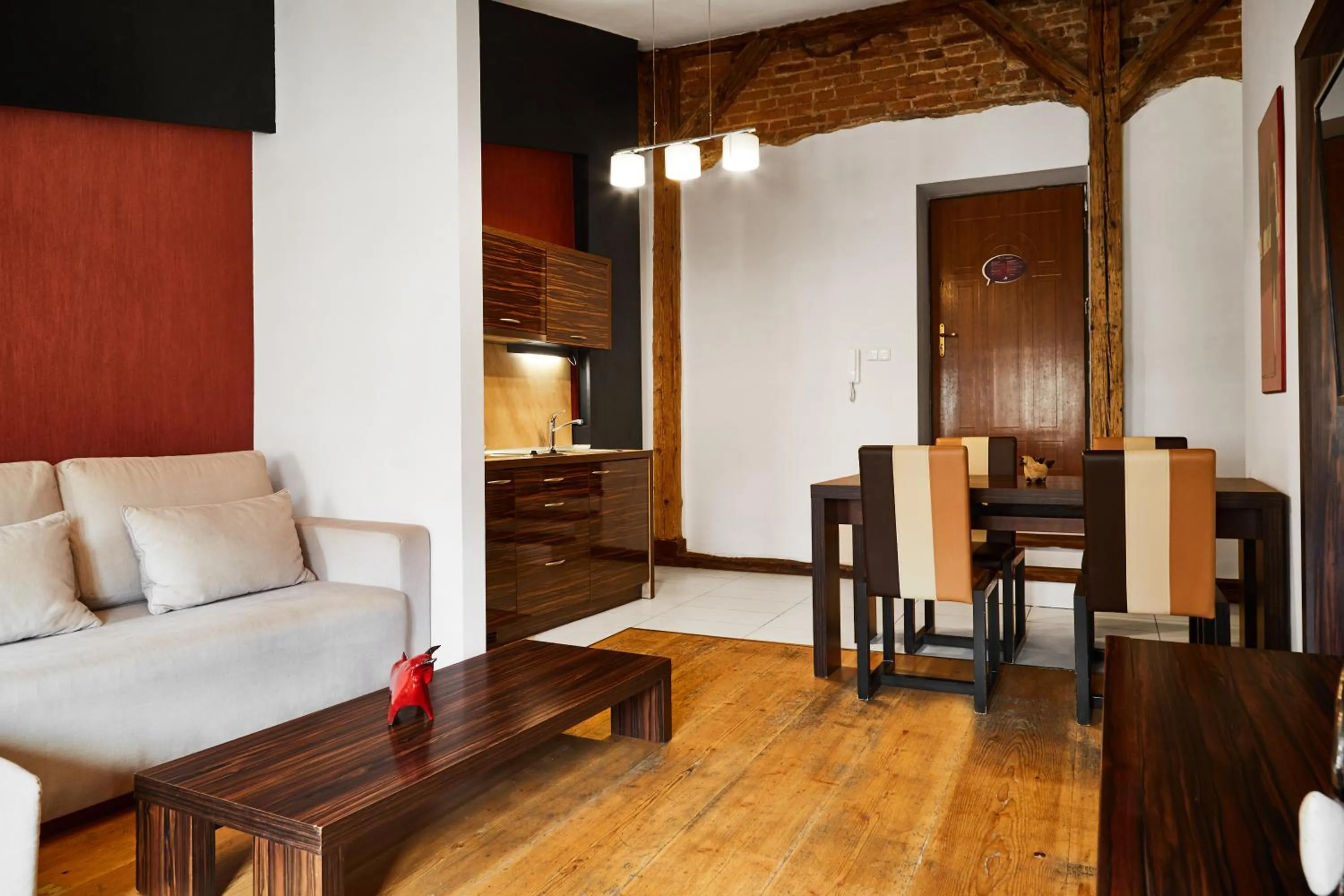 Living room in Krakow For You Main Square Apartments