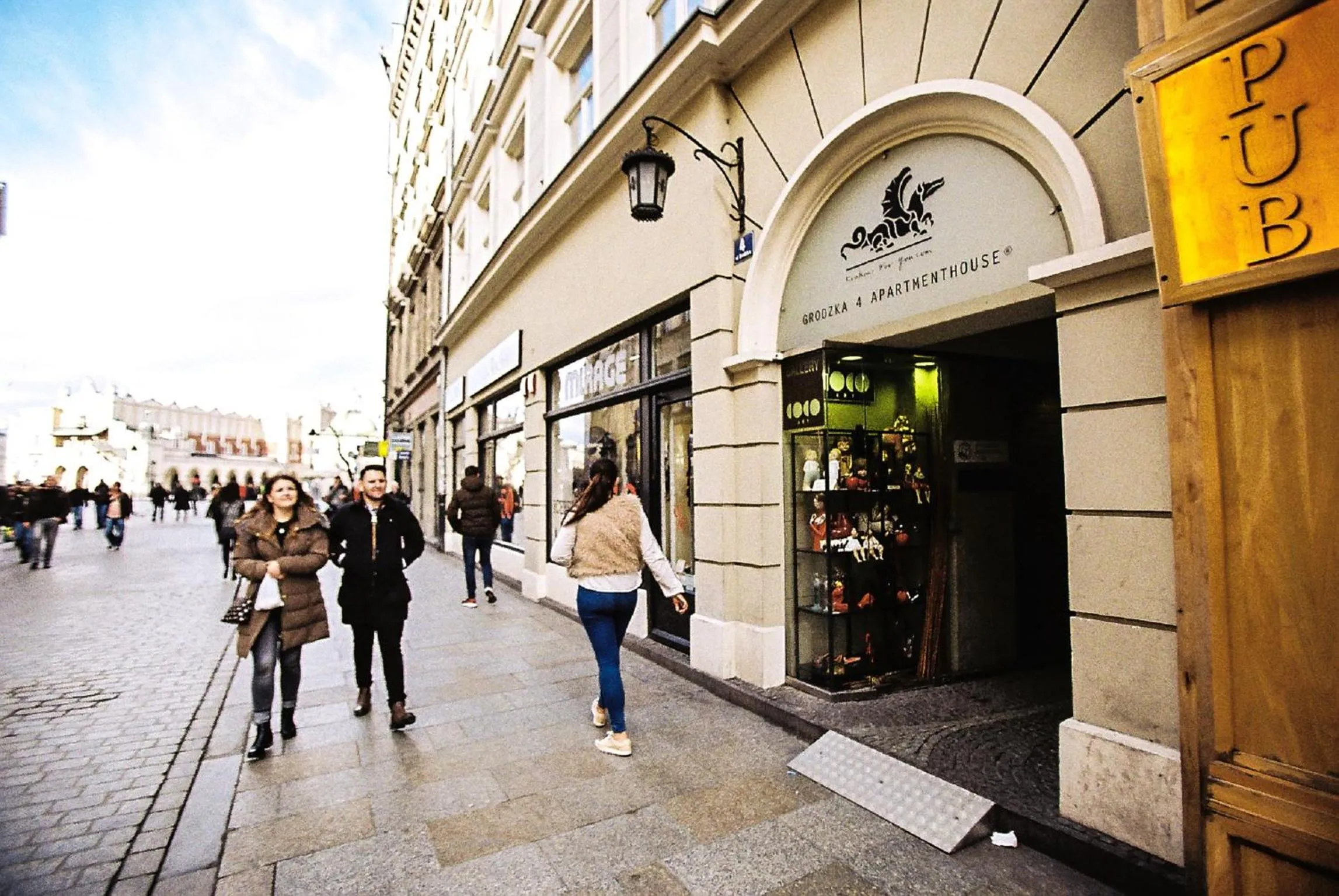 Property building in Krakow For You Main Square Apartments