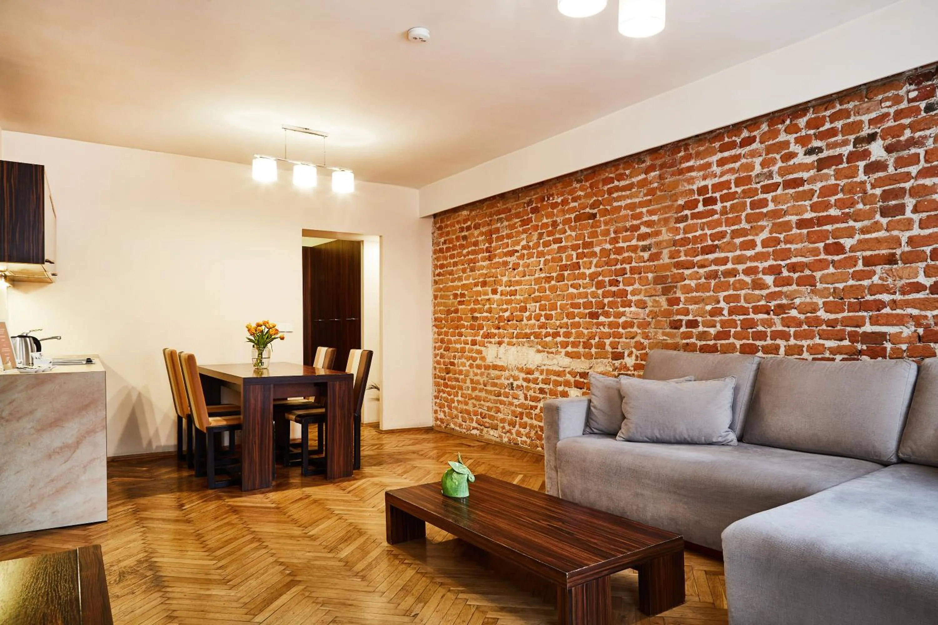 Living room in Krakow For You Main Square Apartments