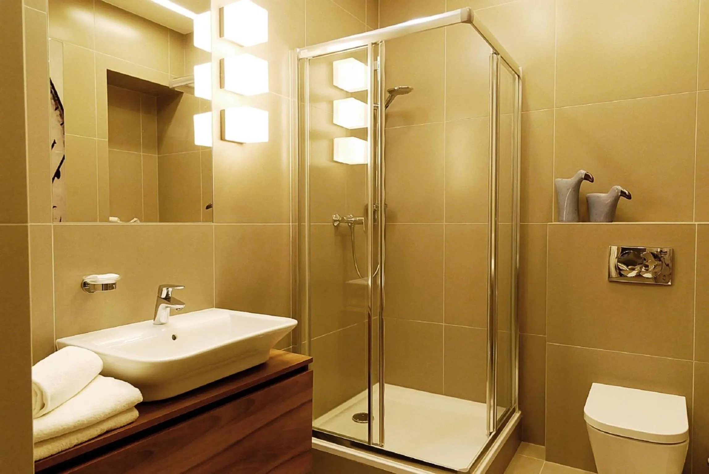 Shower in Krakow For You Main Square Apartments