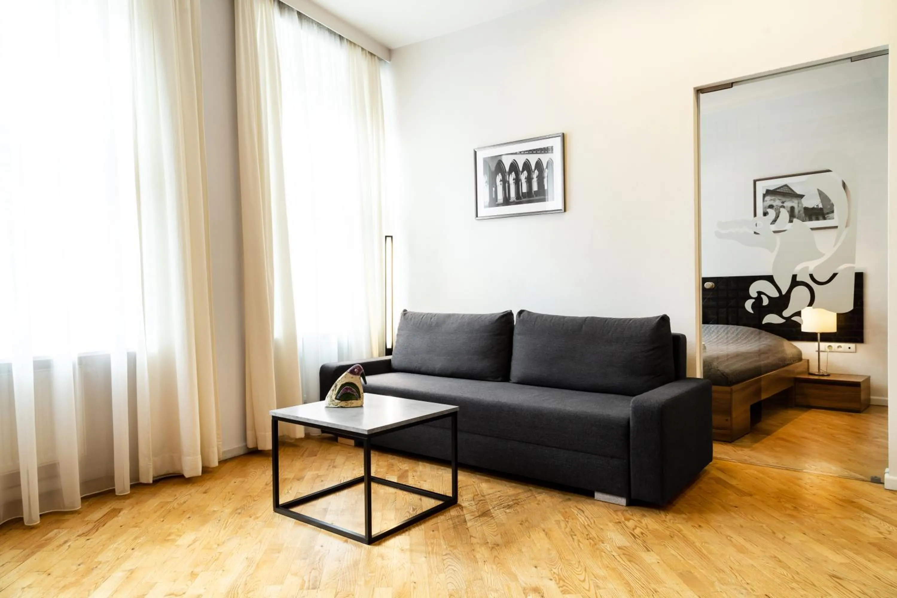 Living room in Krakow For You Main Square Apartments