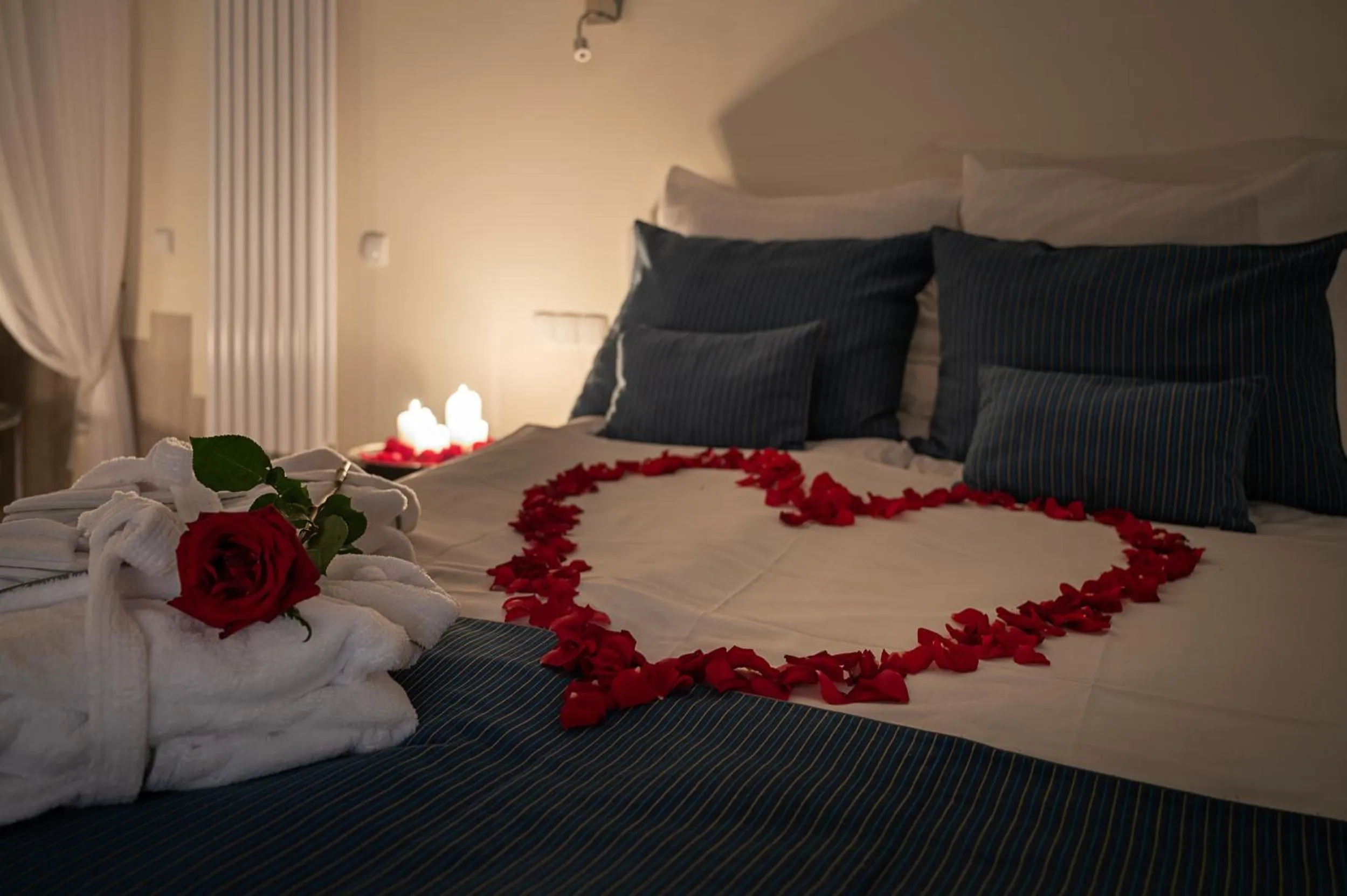 Bed in Kameralny Aparthotel Elegante Władysławowo - Adults Only