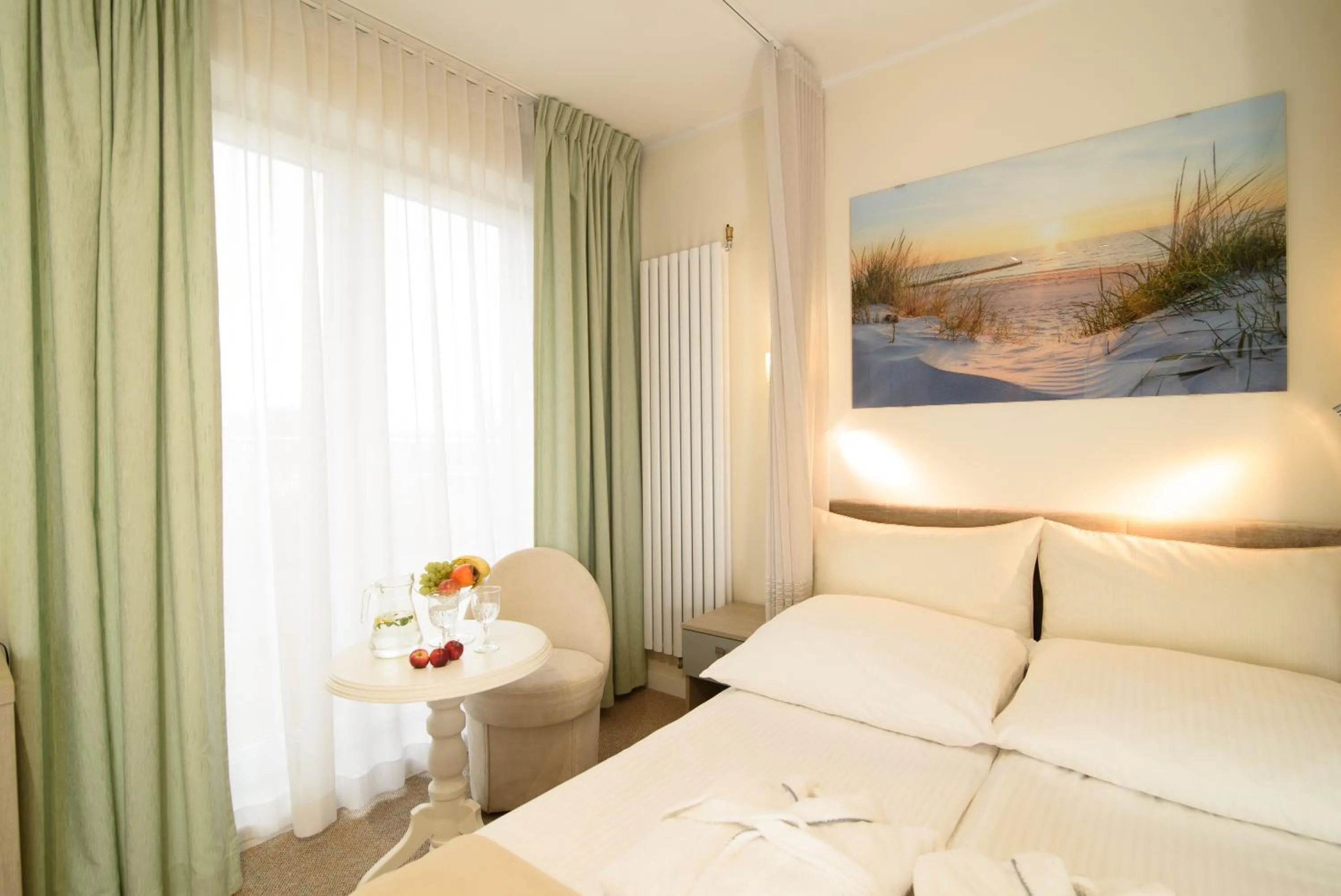 Bed in Kameralny Aparthotel Elegante Władysławowo - Adults Only