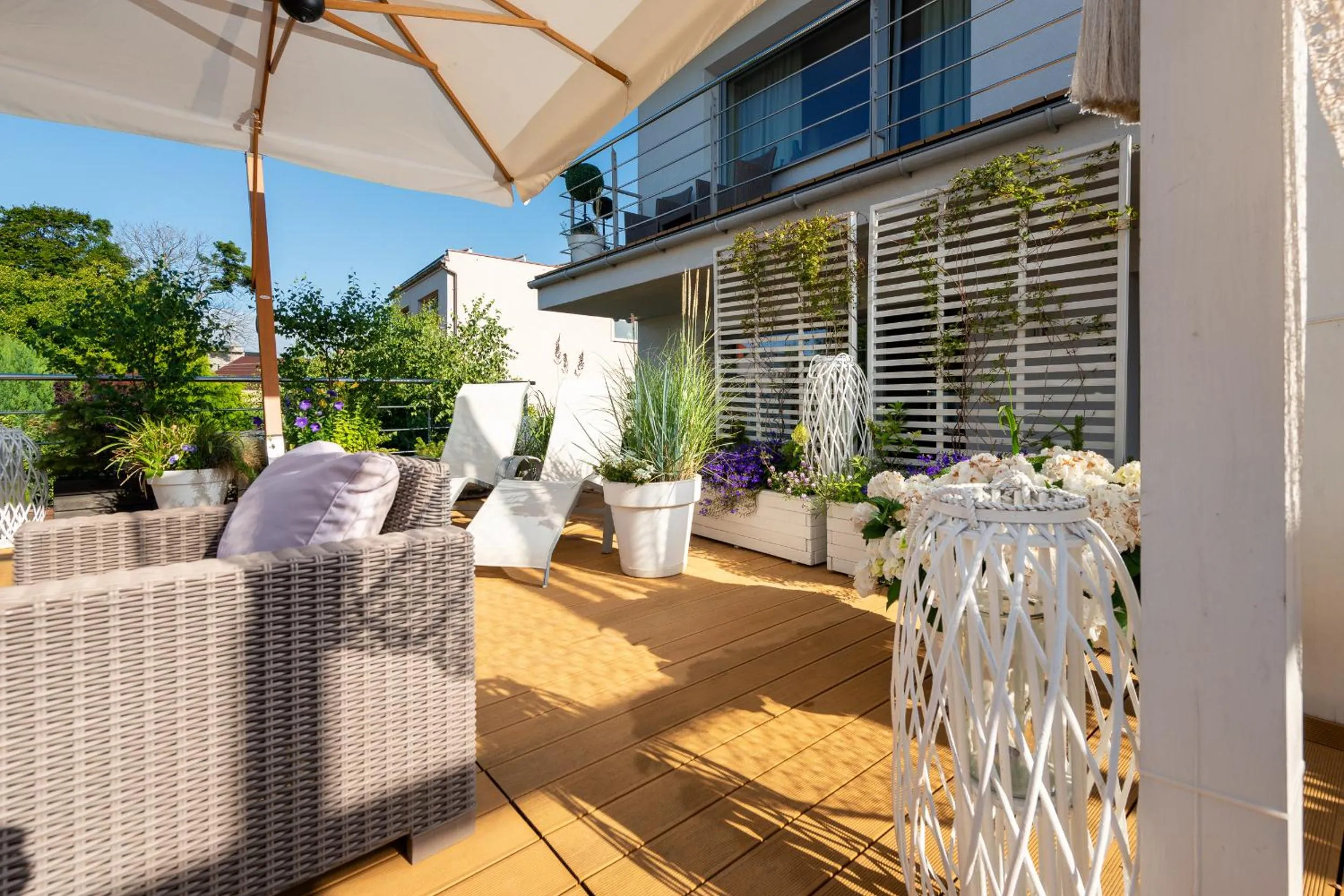 Garden in Kameralny Aparthotel Elegante Władysławowo - Adults Only