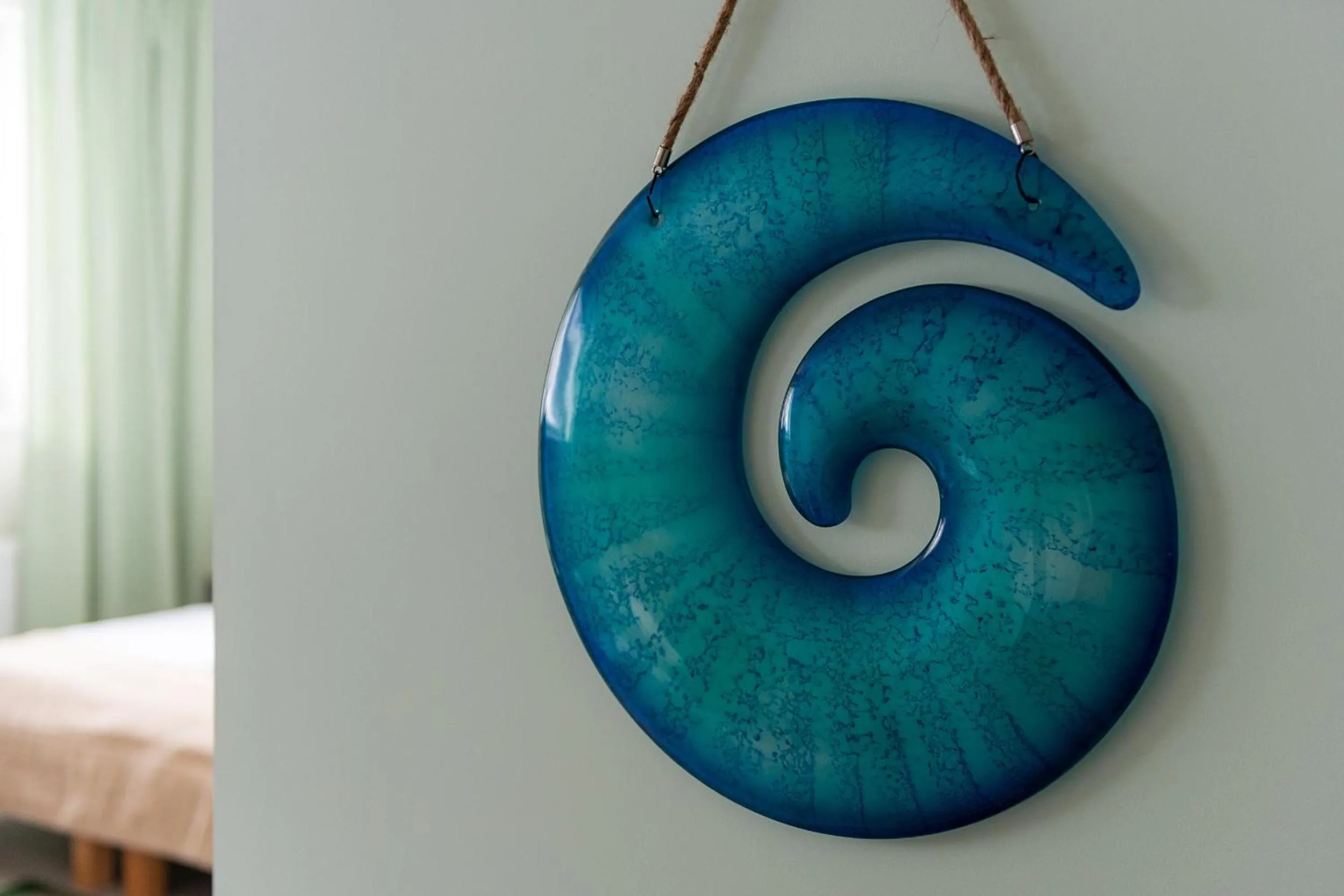 Decorative detail, Bed in Kameralny Aparthotel Elegante Władysławowo - Adults Only