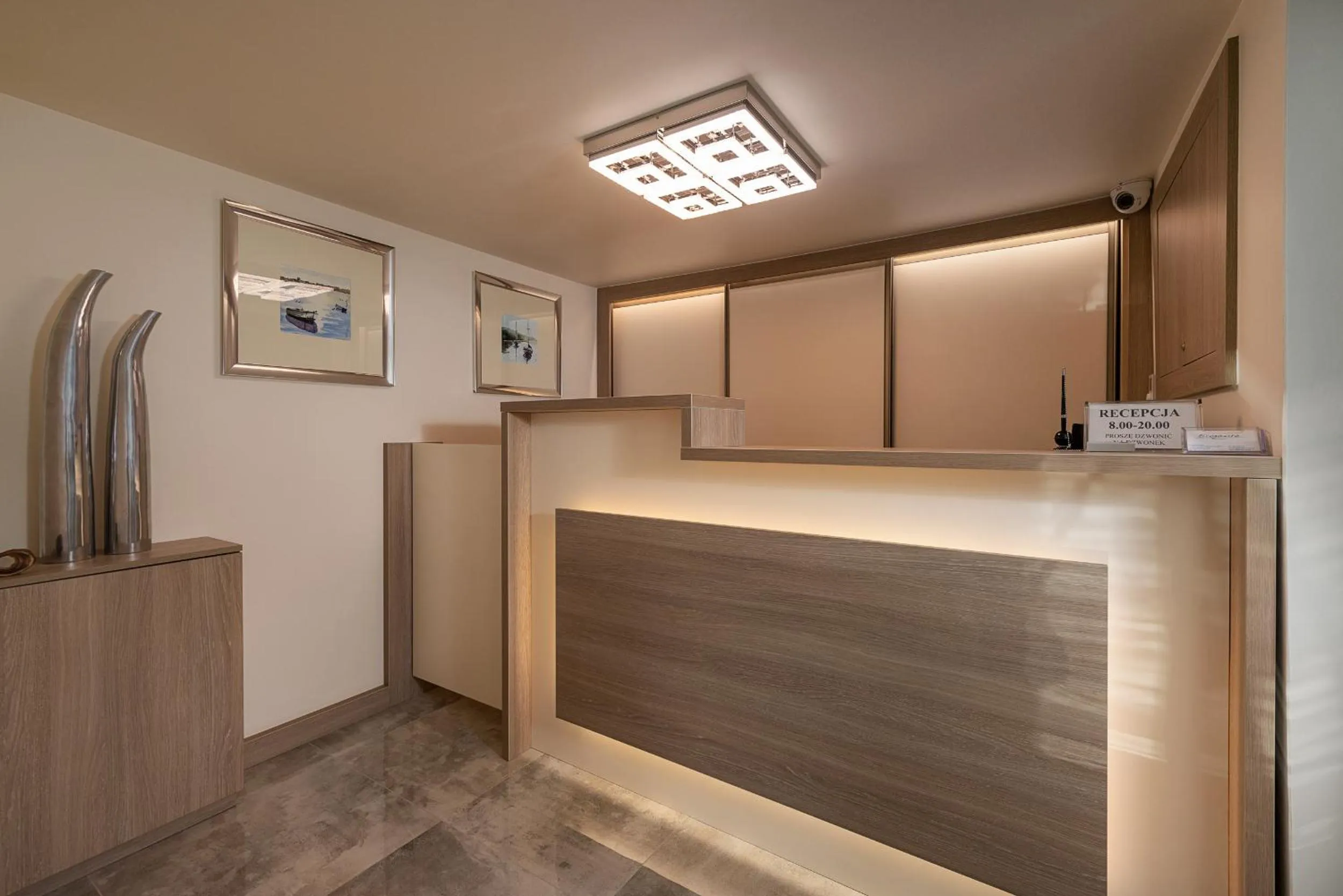 Lobby or reception in Kameralny Aparthotel Elegante Władysławowo - Adults Only