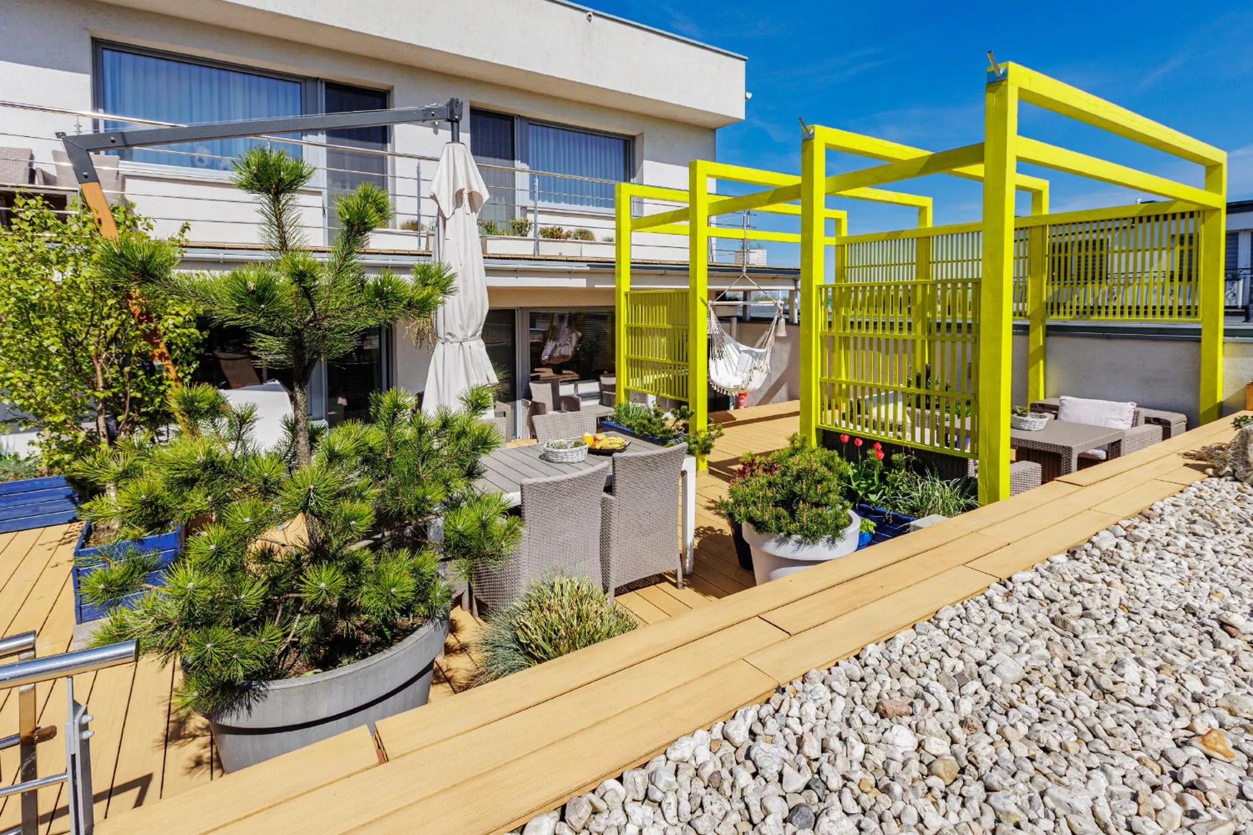 Balcony/Terrace in Kameralny Aparthotel Elegante Władysławowo - Adults Only