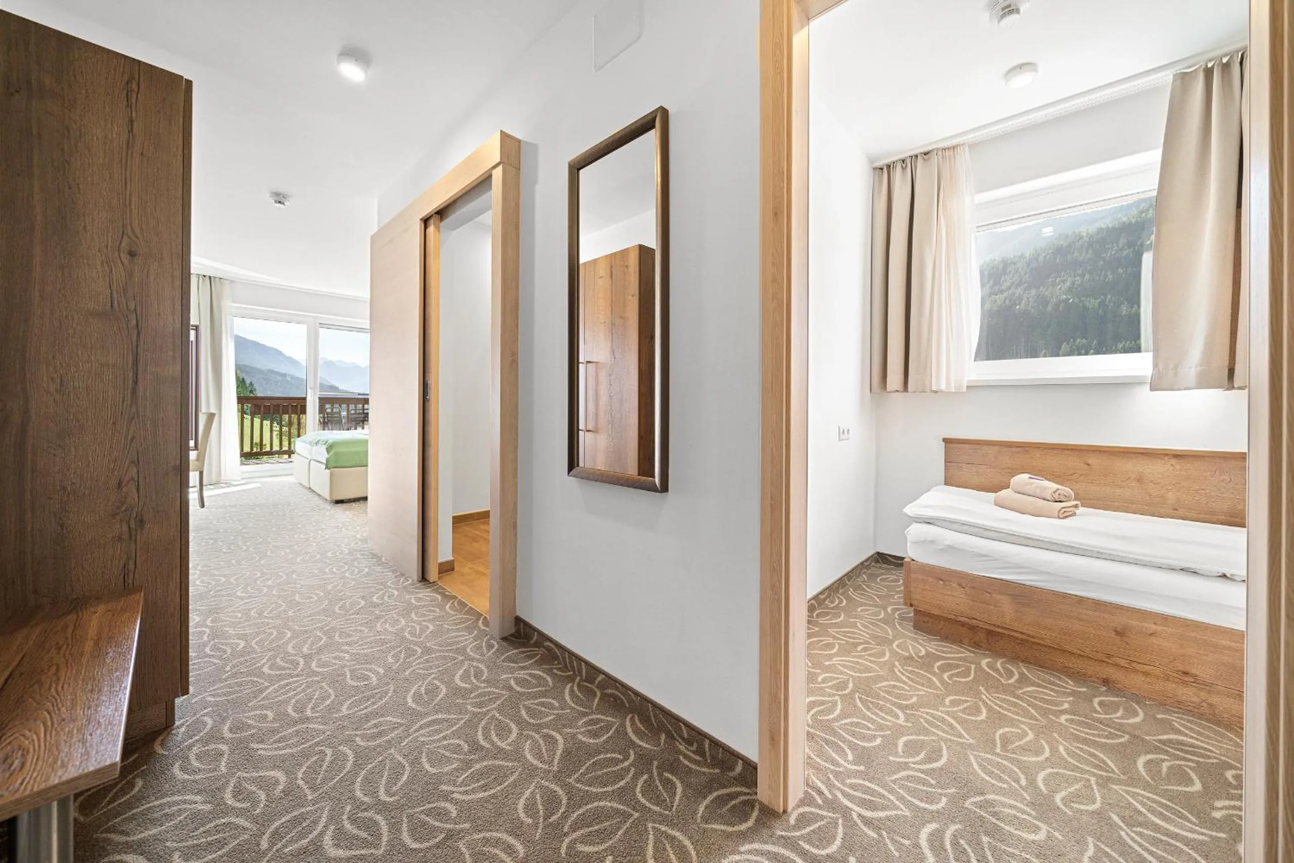 Bed in Landhotel Berger