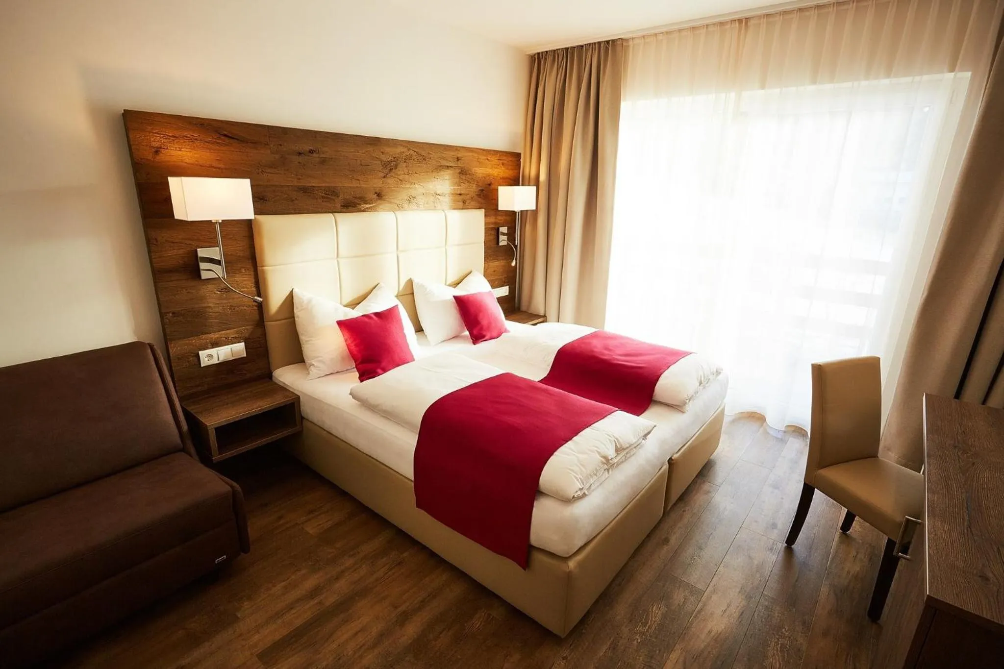 Photo of the whole room, Bed in Landhotel Berger