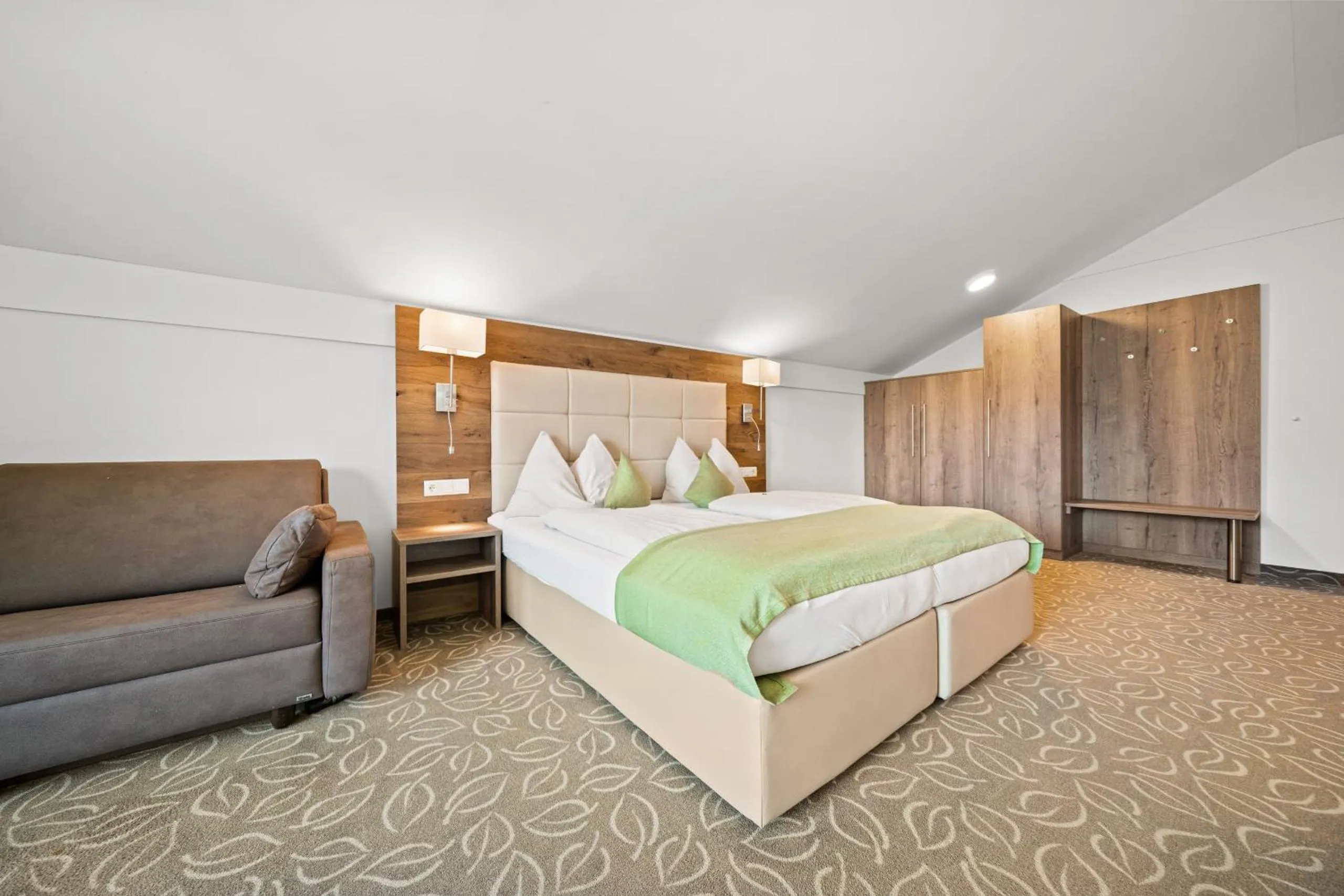 Bed in Landhotel Berger