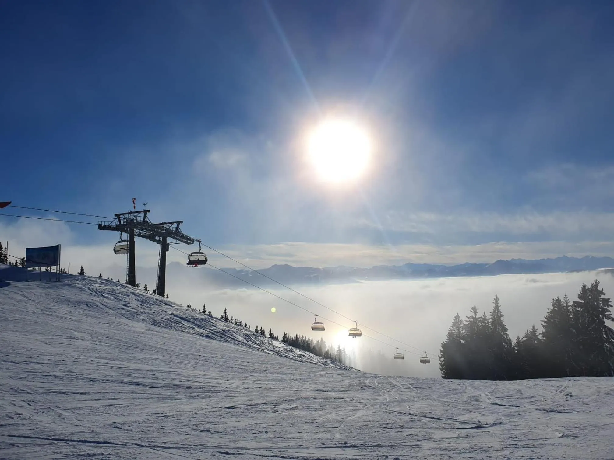 Skiing in Landhotel Berger