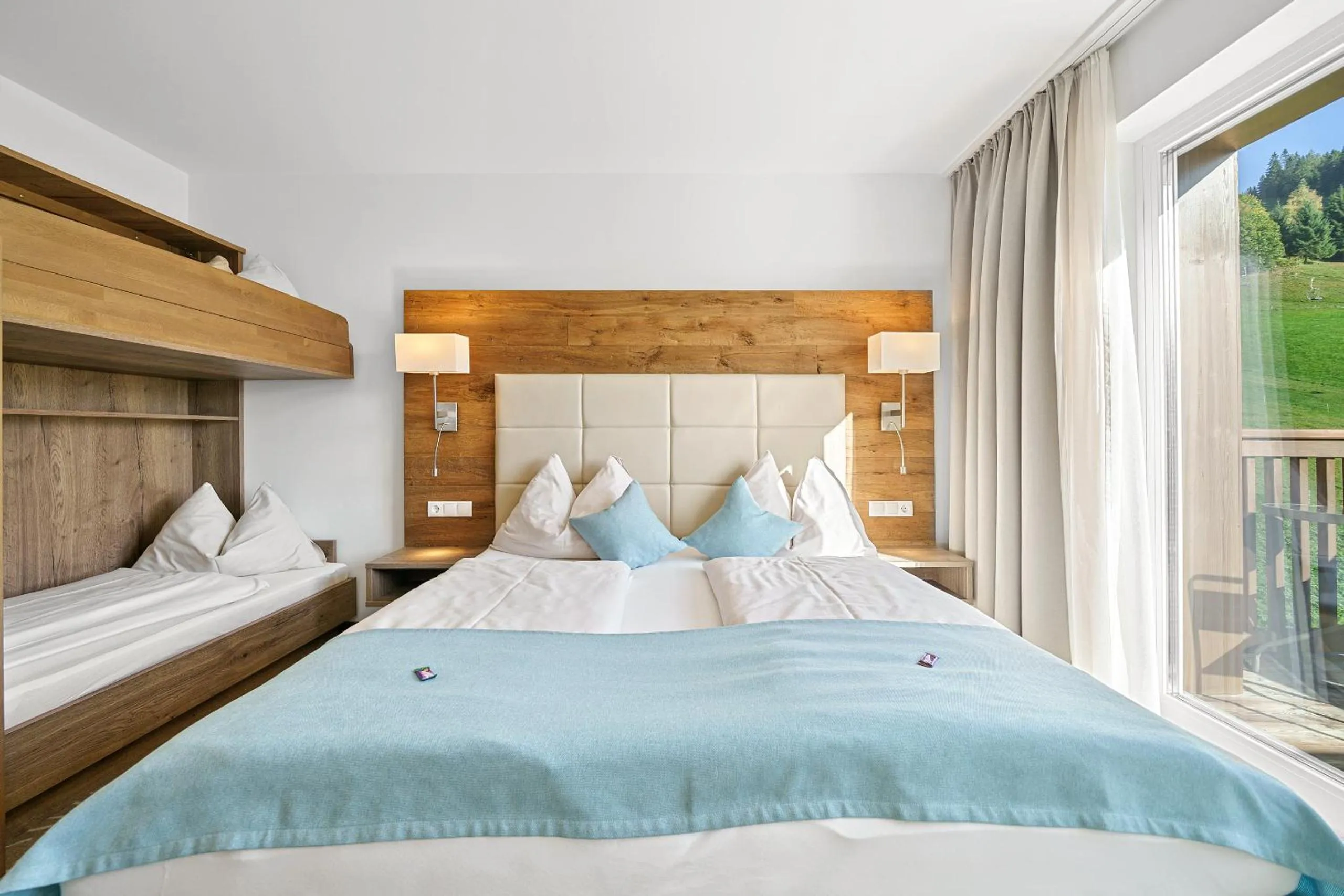 Bed in Landhotel Berger