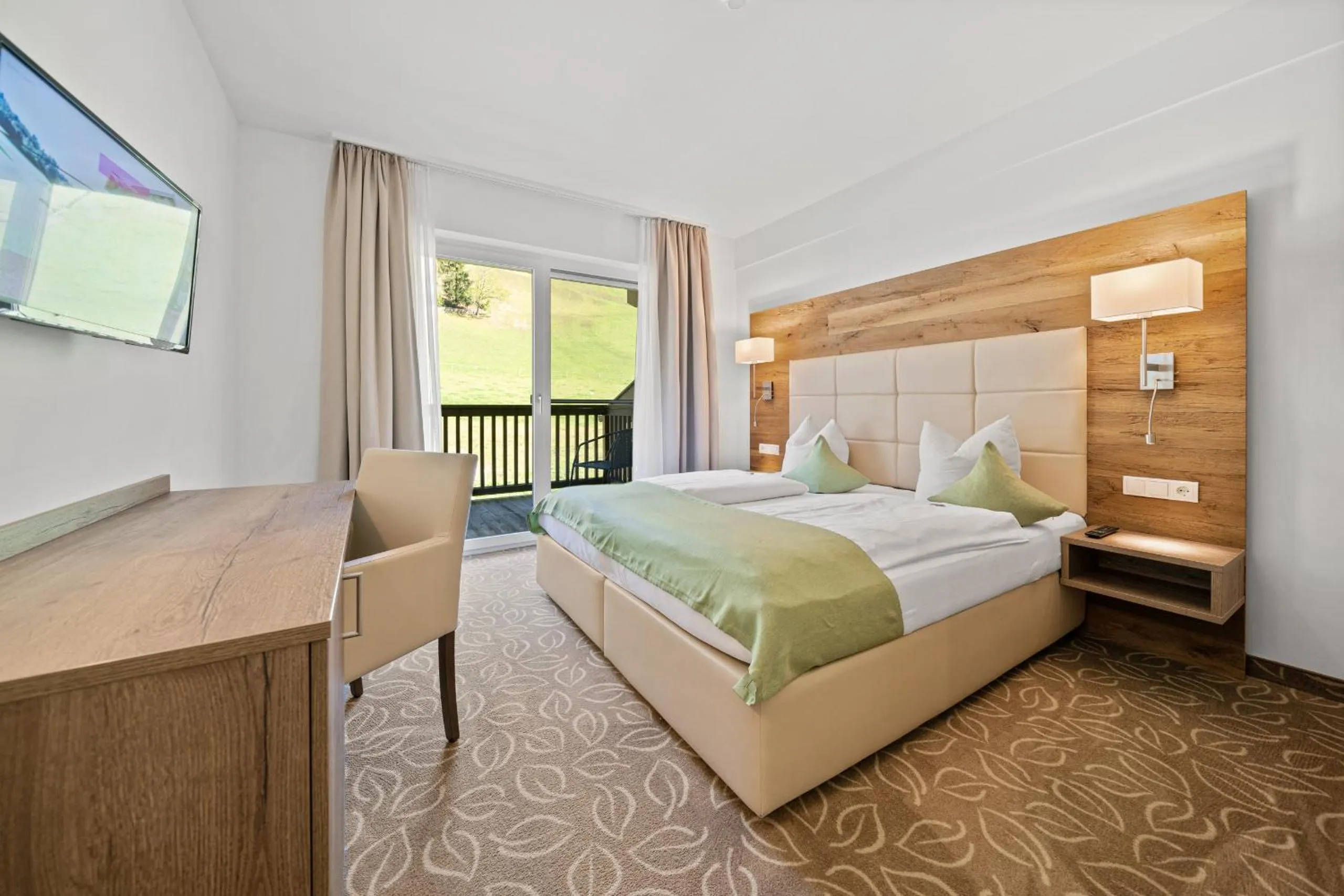 Bed in Landhotel Berger