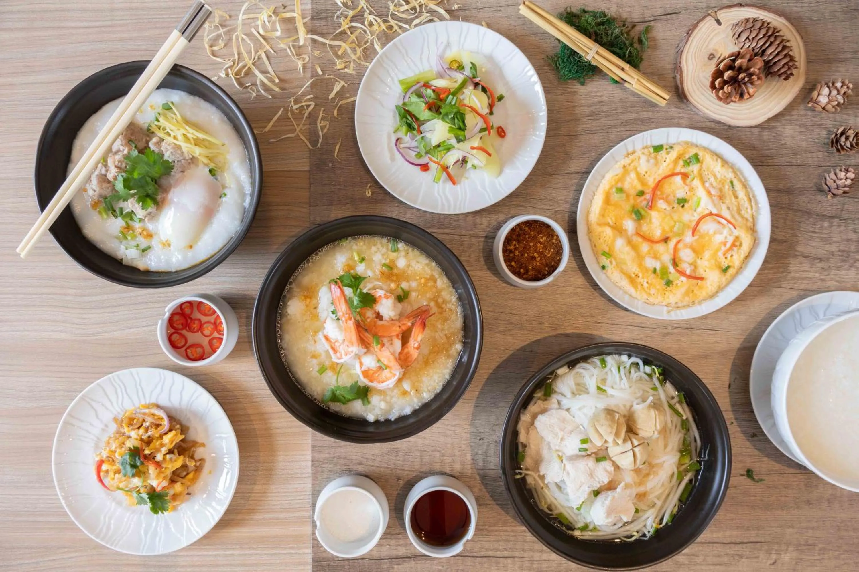 Breakfast in Marriott Executive Apartments Bangkok, Sukhumvit 50