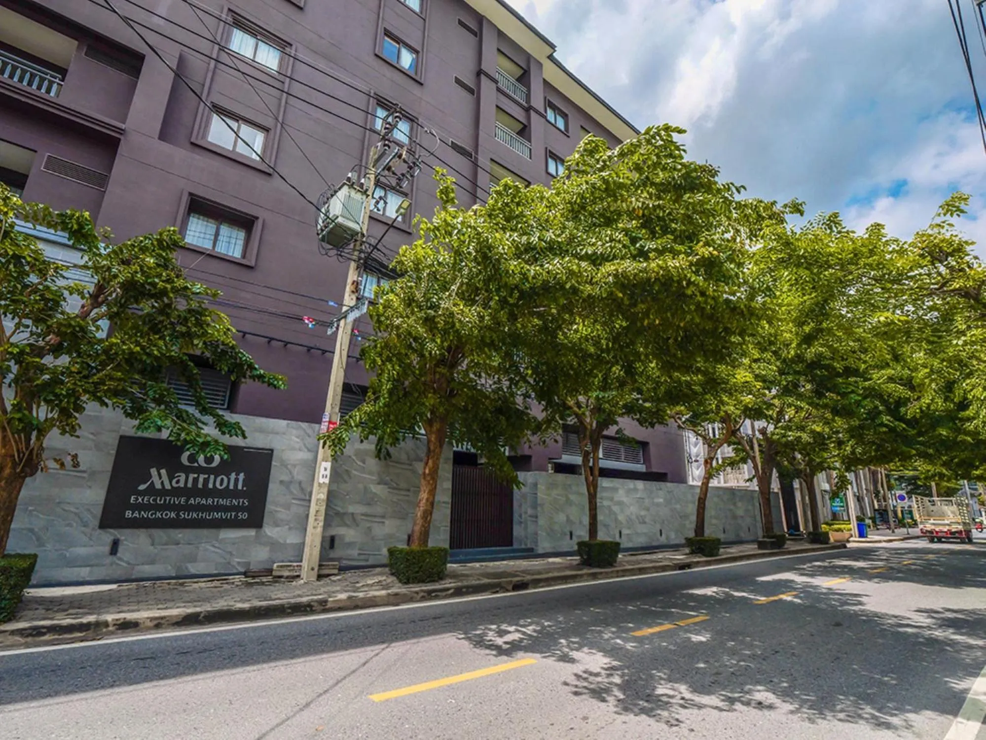 Property building in Marriott Executive Apartments Bangkok, Sukhumvit 50