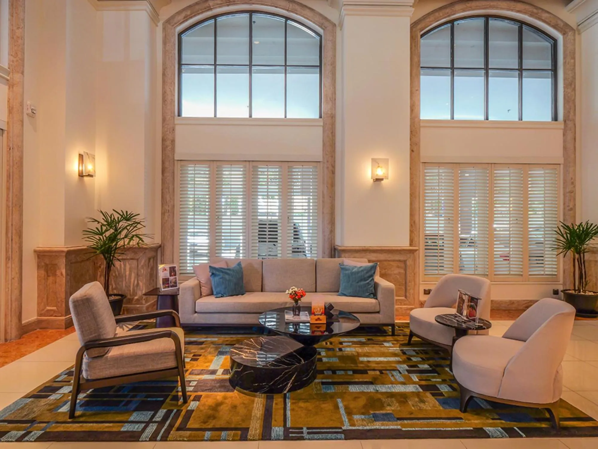 Lobby or reception in Marriott Executive Apartments Bangkok, Sukhumvit 50