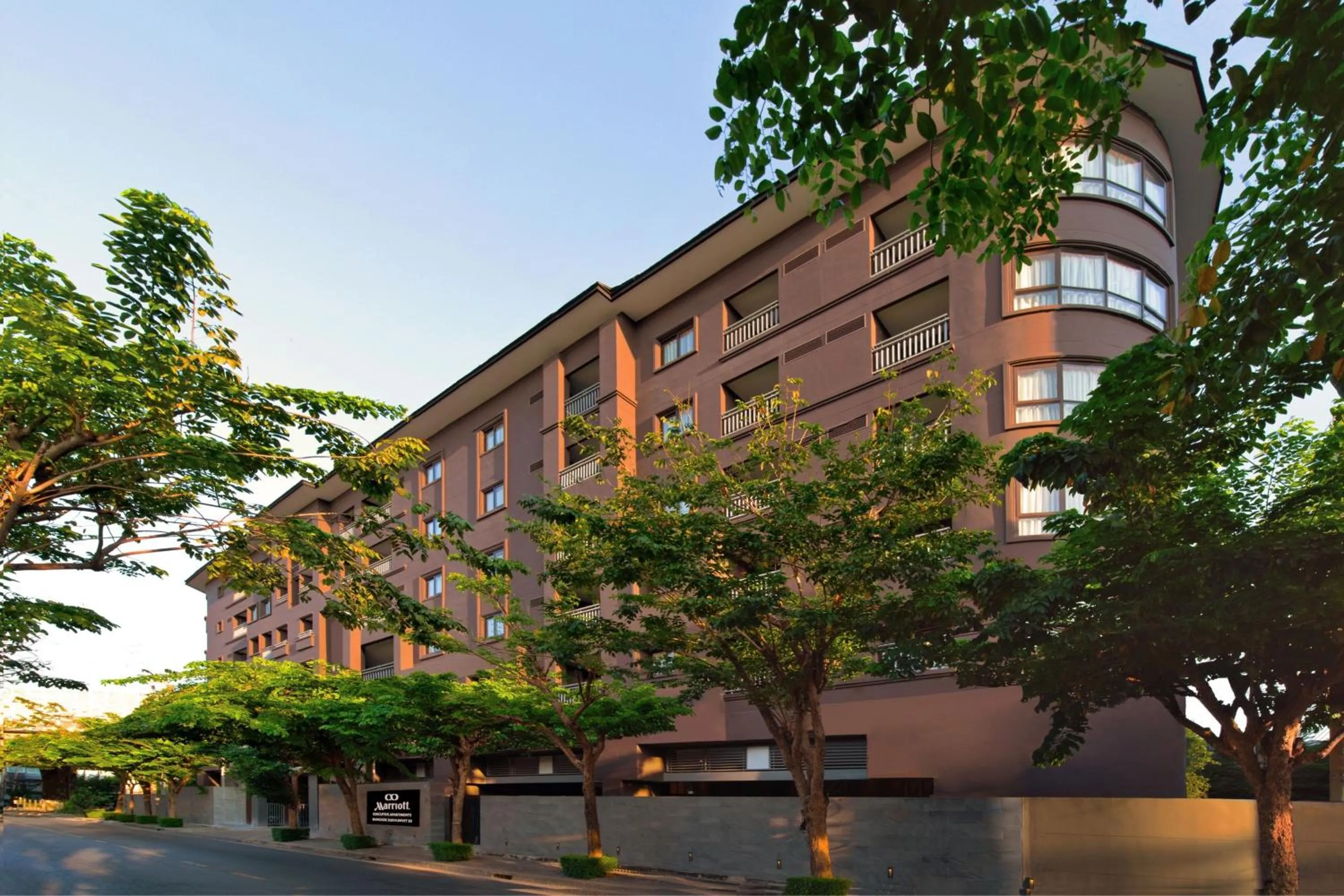 Property building in Marriott Executive Apartments Bangkok, Sukhumvit 50