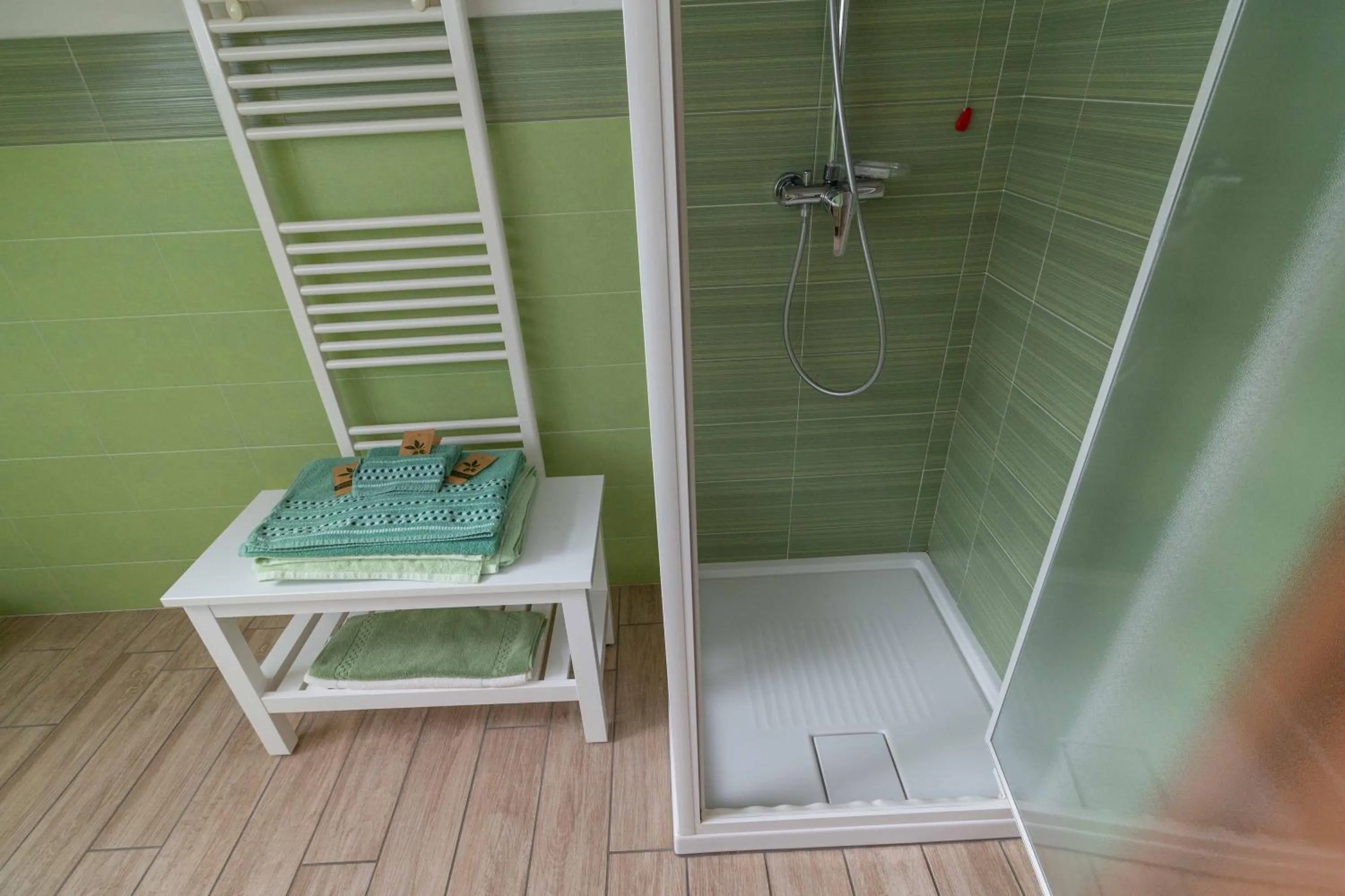 Shower in B&B Alla Roggetta