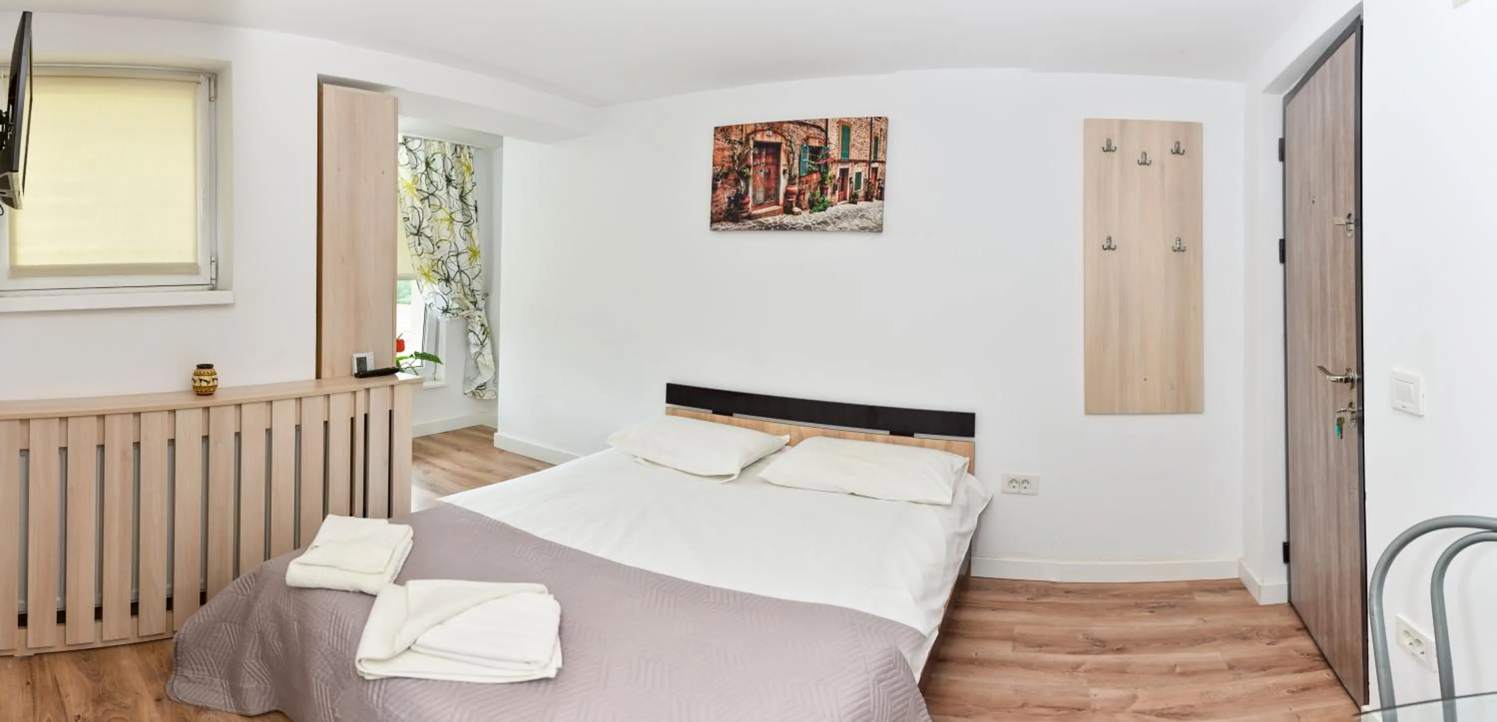 Bed in Aparthotel Metropol