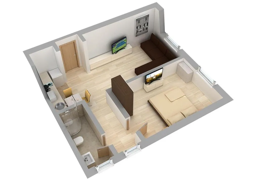 Decorative detail in Aparthotel Metropol