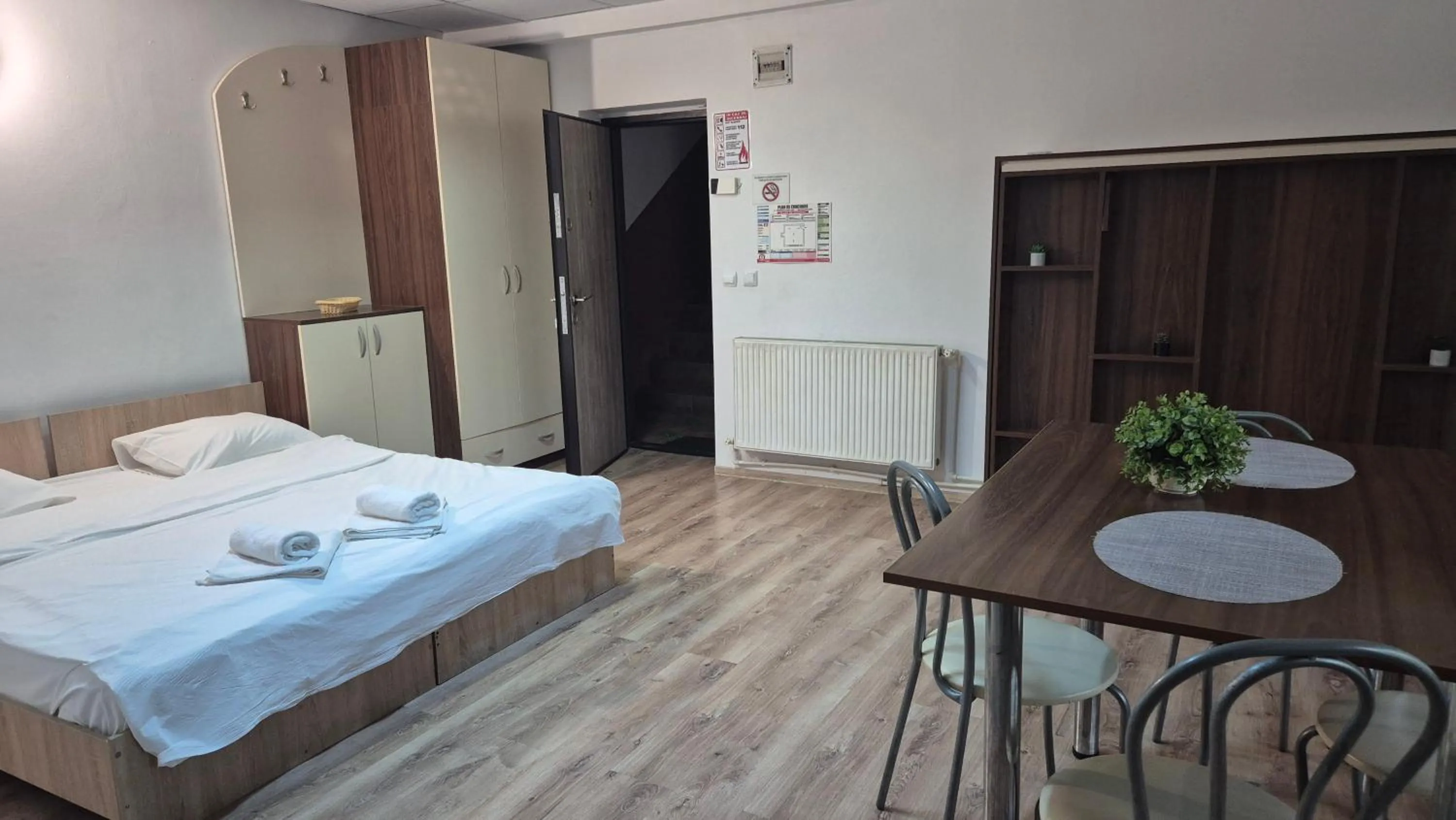 Bed in Aparthotel Metropol