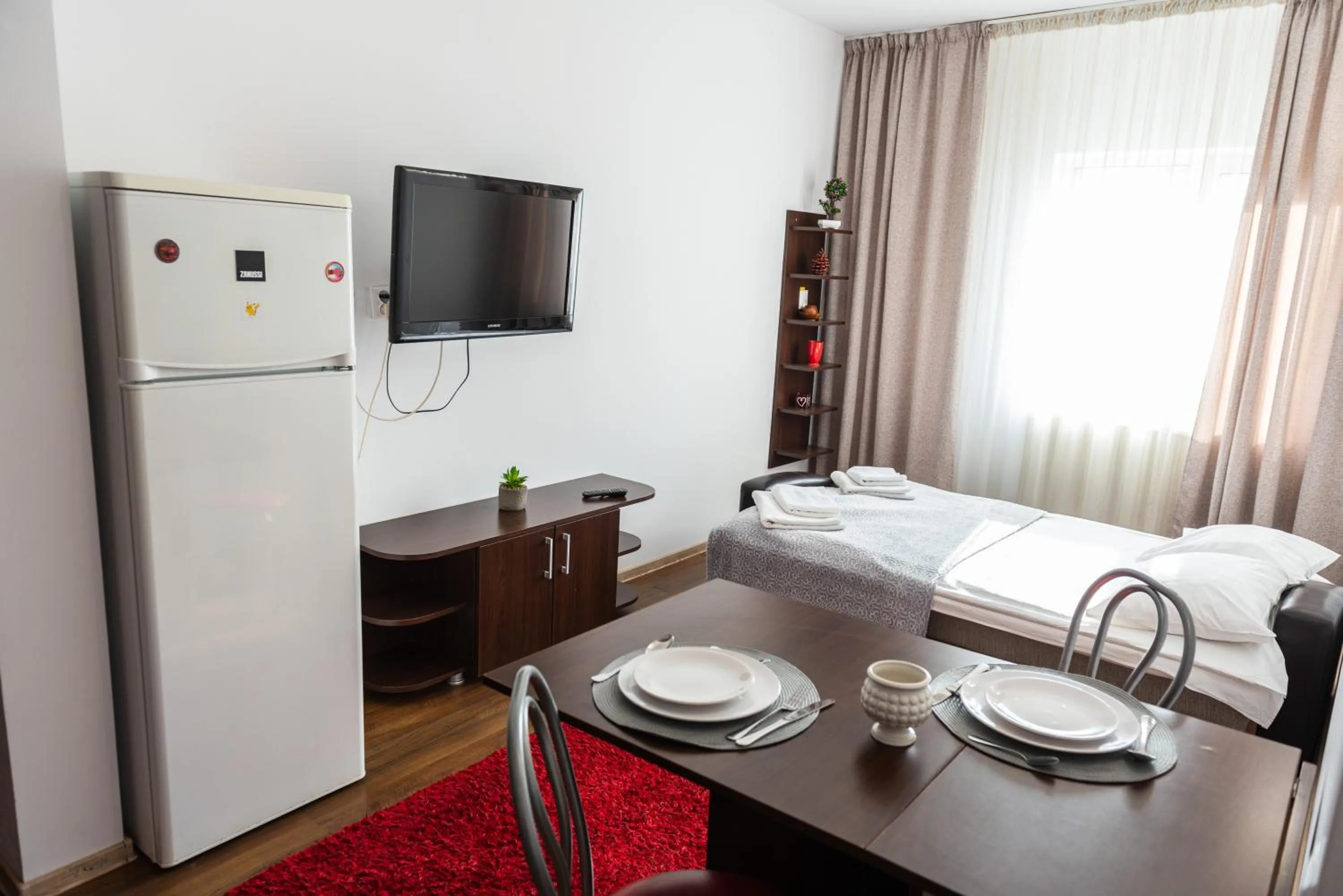 Bed in Aparthotel Metropol