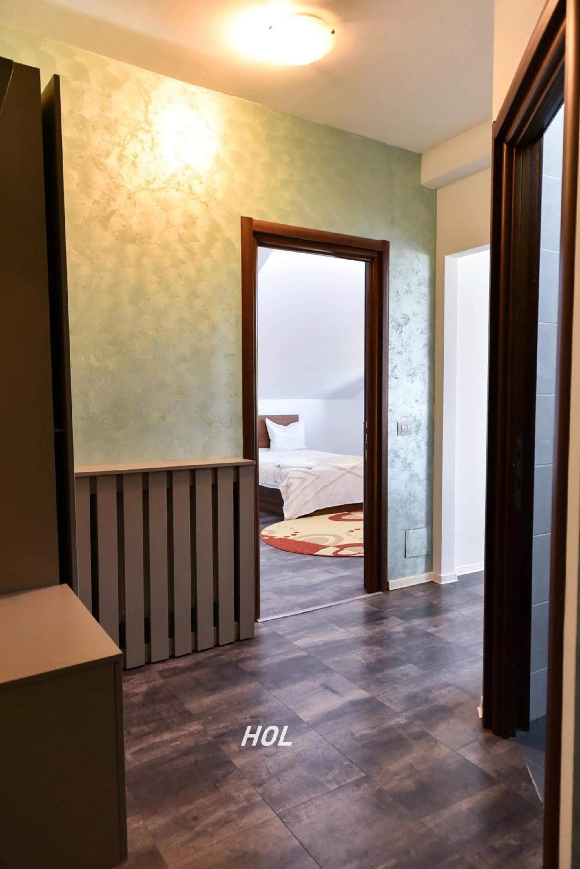 Bed in Aparthotel Metropol