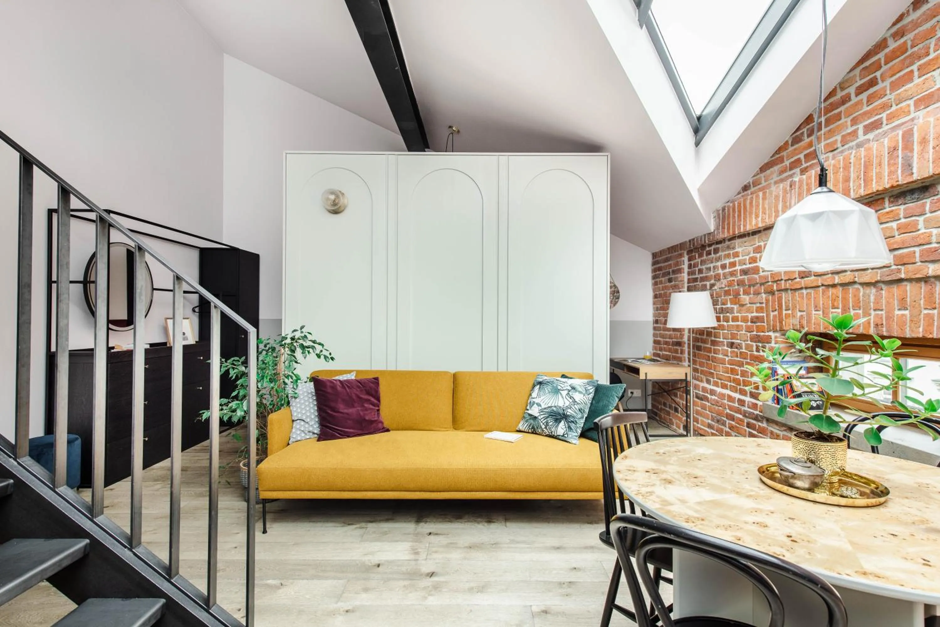 Living room in Stradom15 Apartments