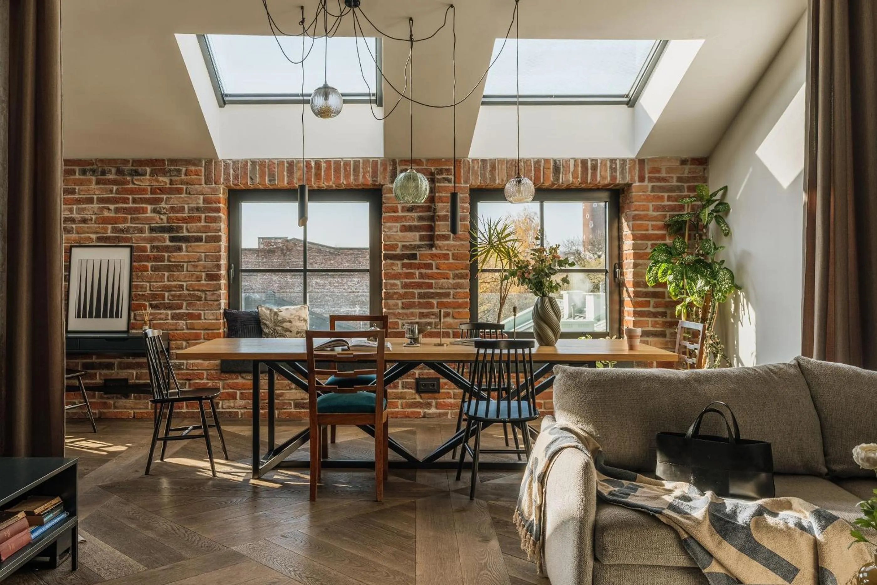 Living room in Stradom 15 - LoftAffair Collection