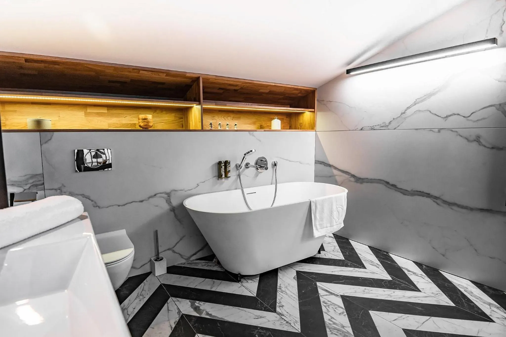 Bathroom in Stradom15 Apartments