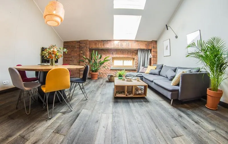 Living room in Stradom15 Apartments