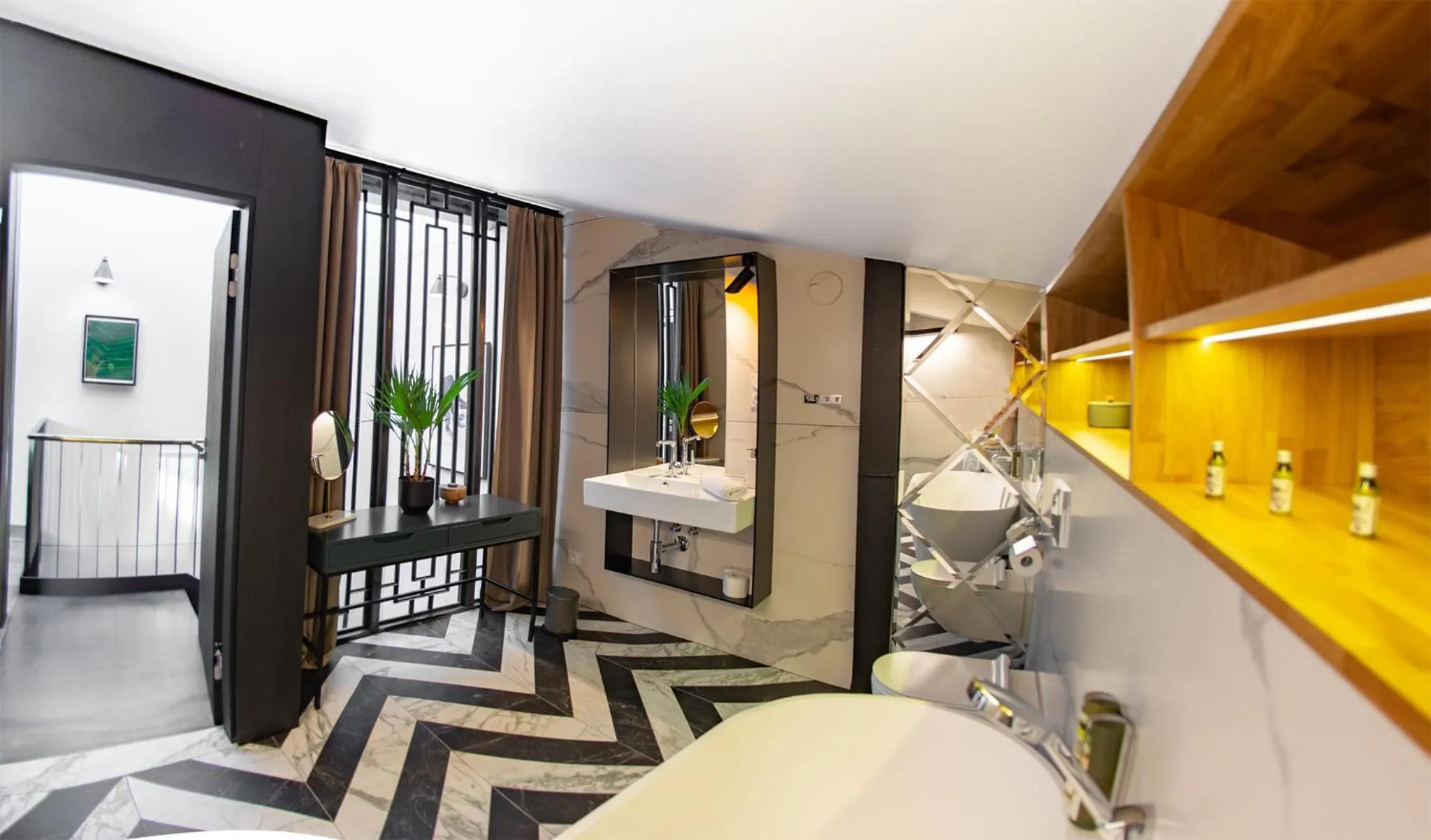 Toilet in Stradom15 Apartments