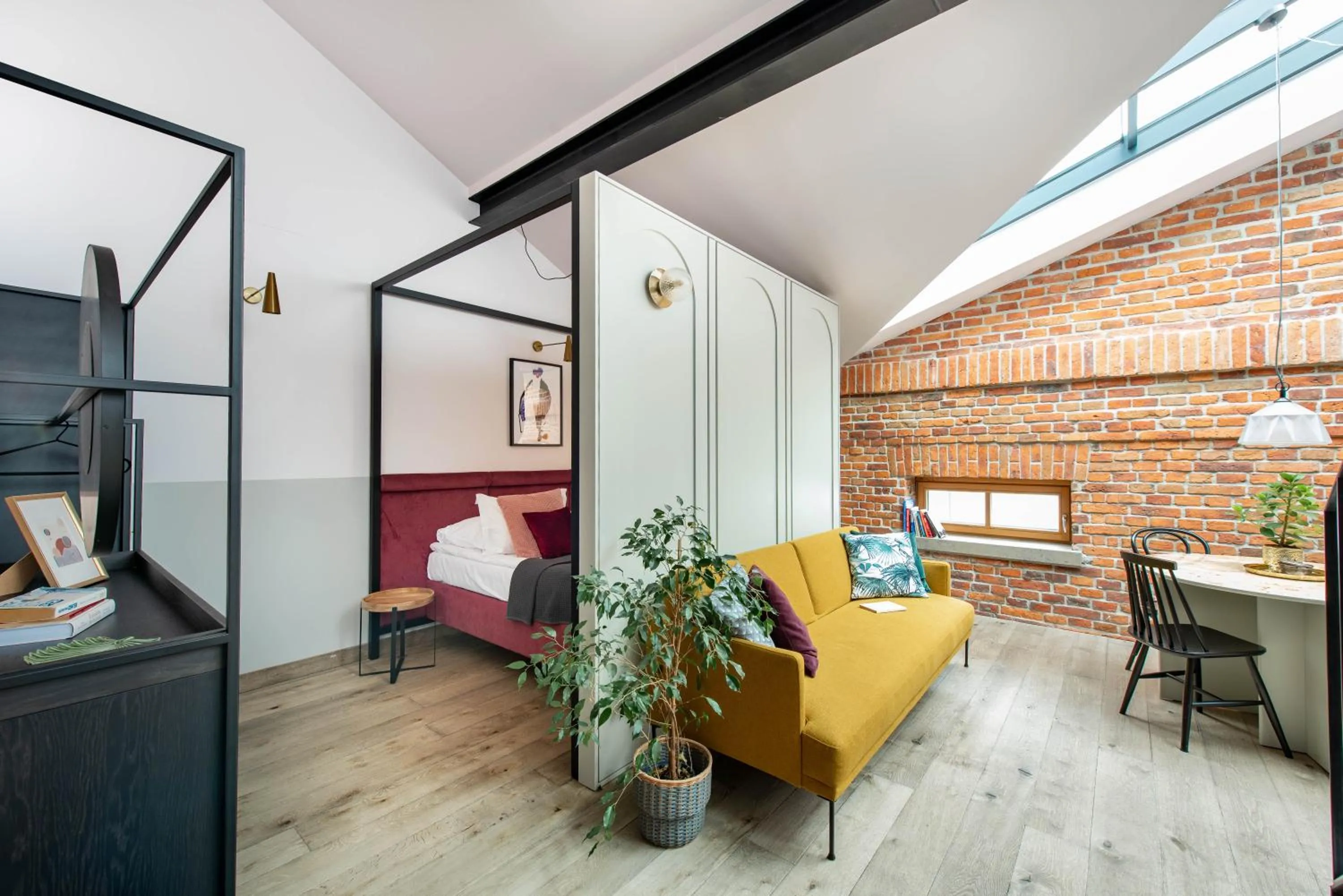 Bed in Stradom15 Apartments