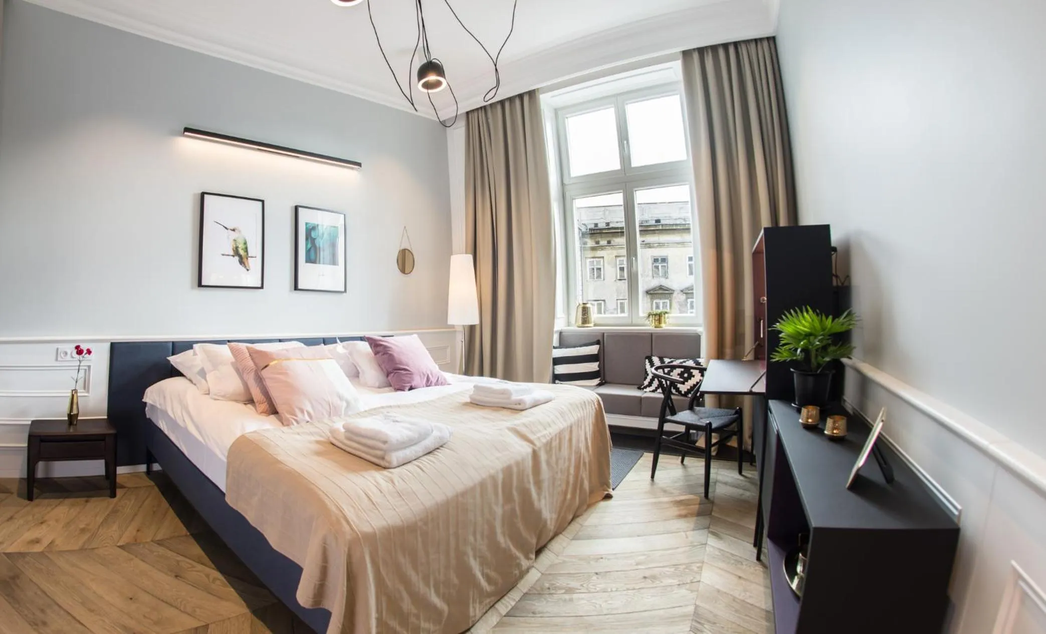 Bed in Stradom15 Apartments