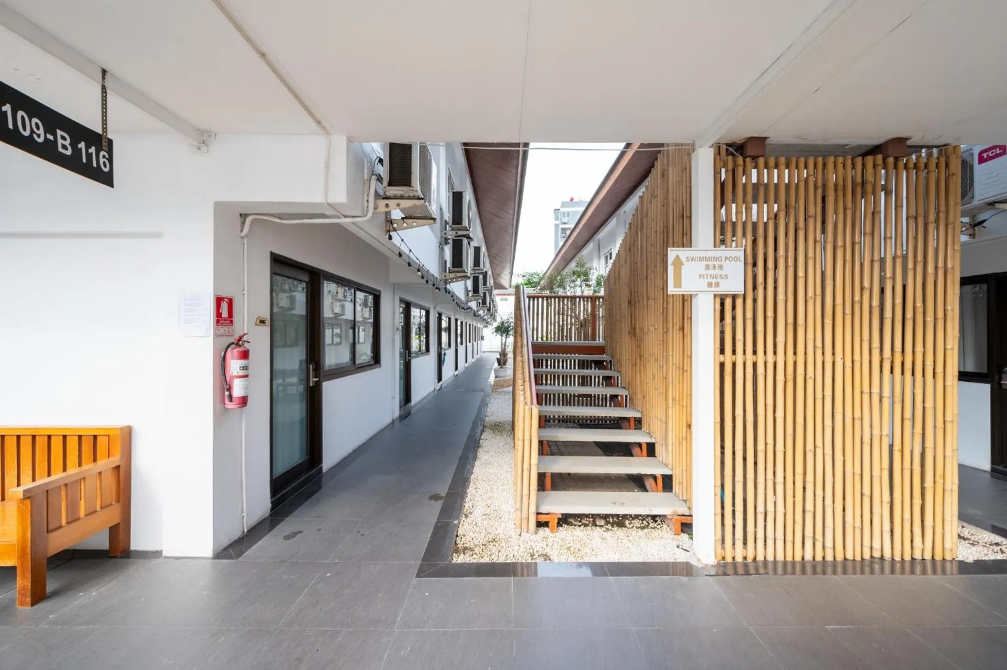 Property building in The President Hotel at Chokchai 4