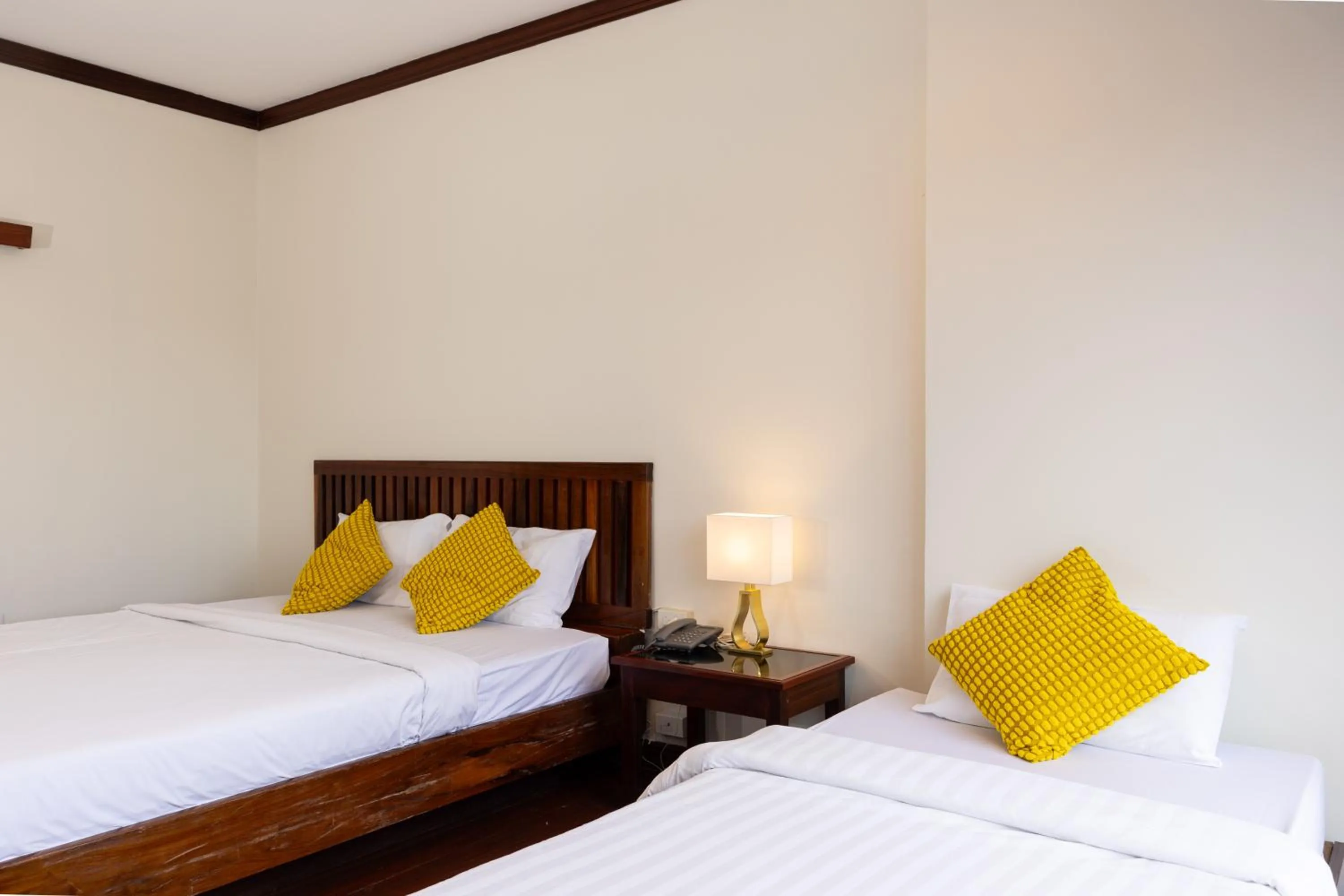 Bed in The President Hotel at Chokchai 4