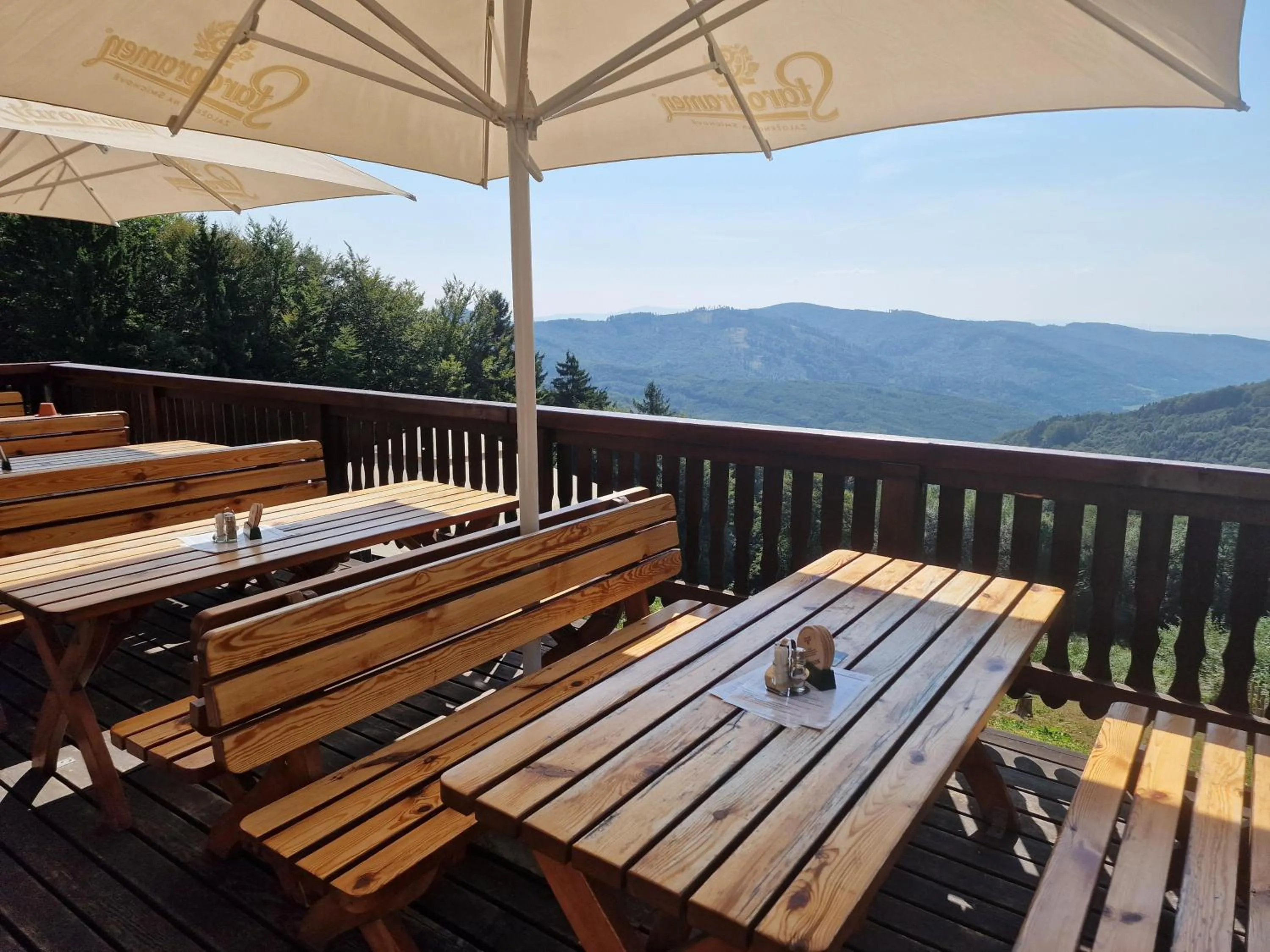 Balcony/Terrace in Wellness hotel Chata Jana