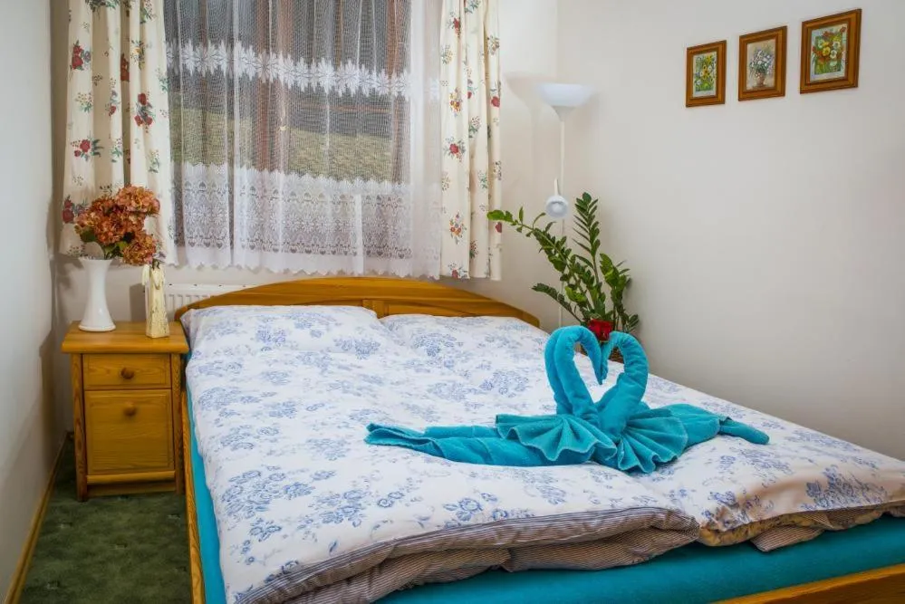 Bed in Wellness hotel Chata Jana