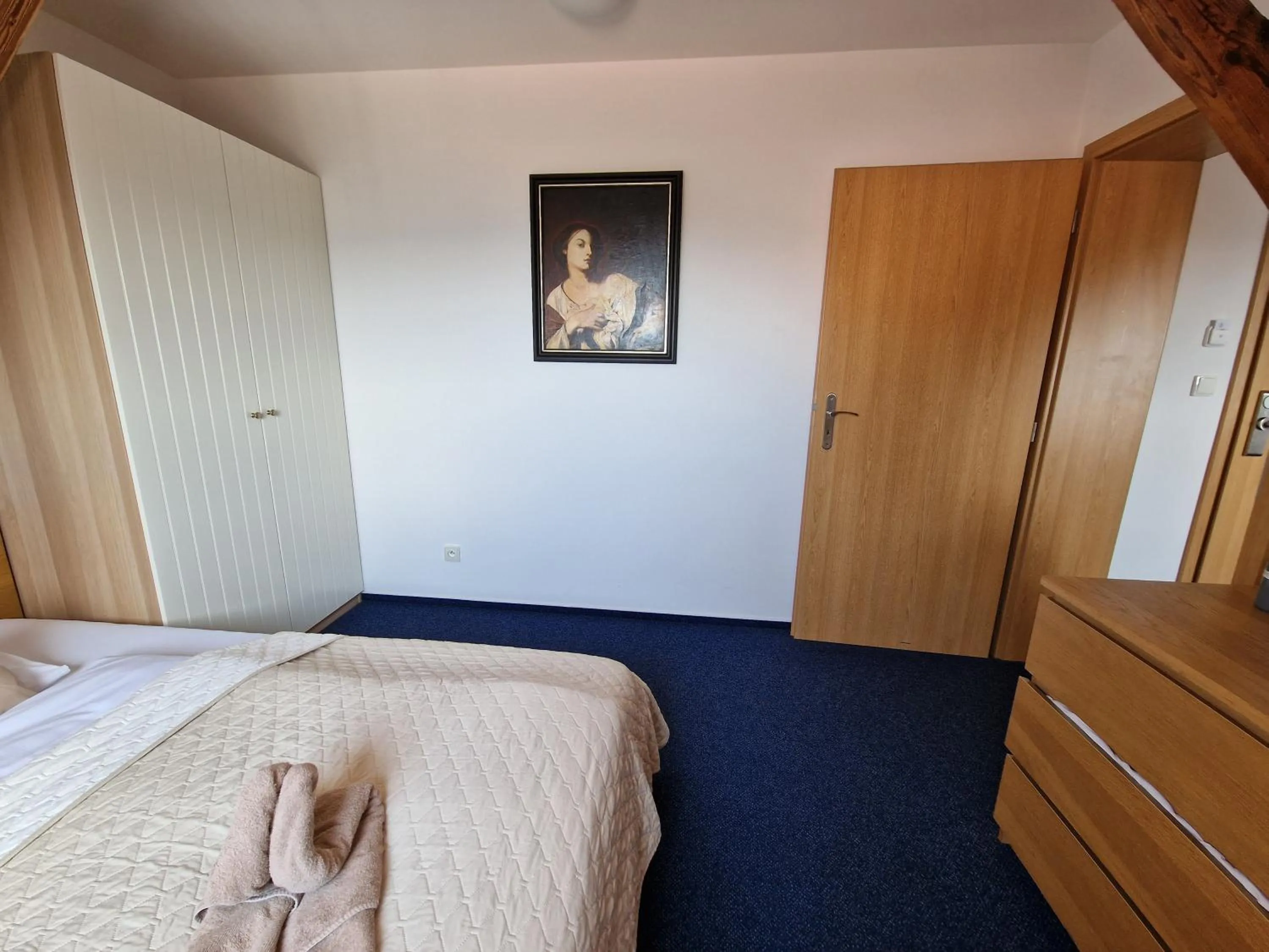 Bed in Wellness hotel Chata Jana