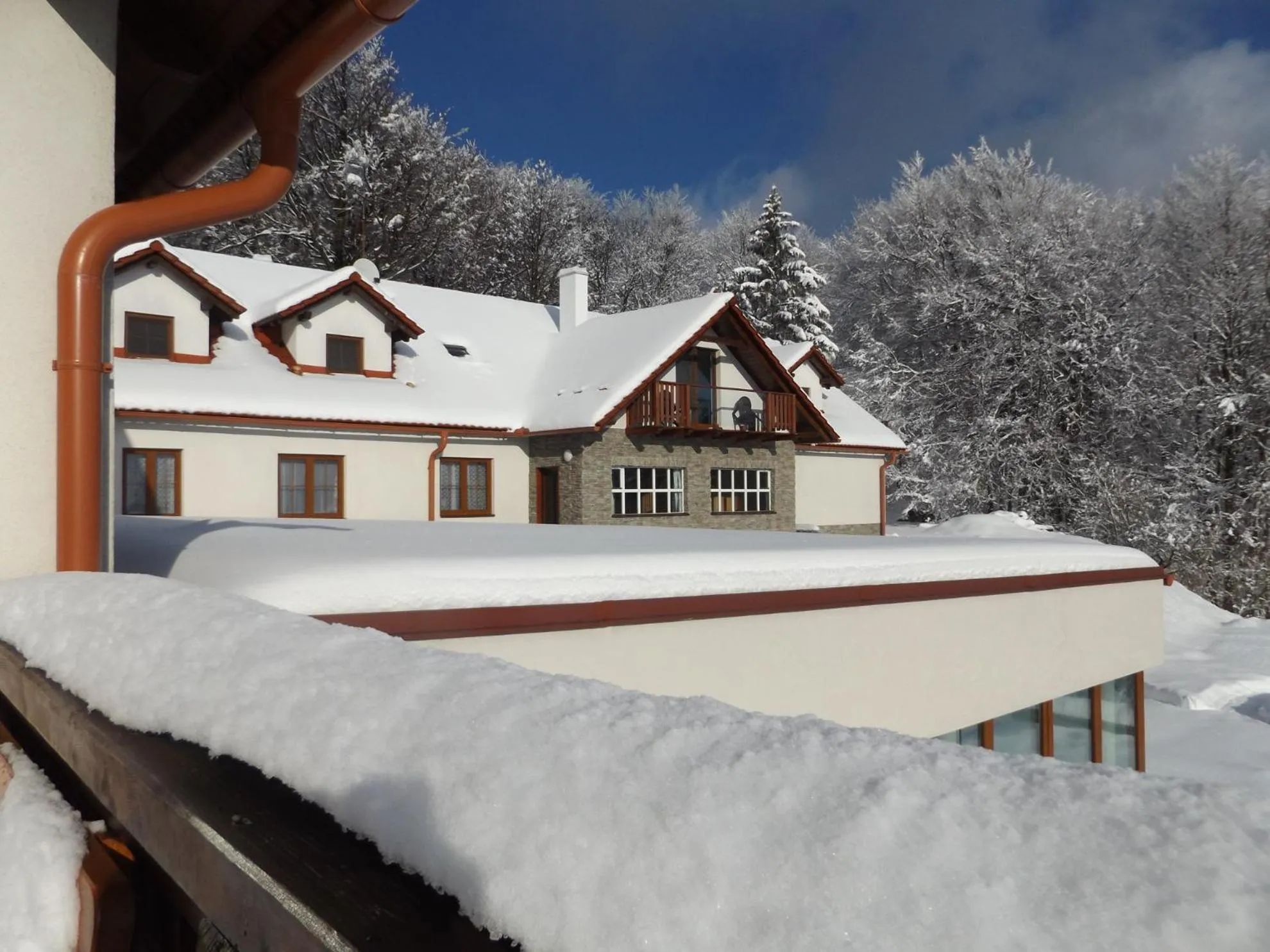 Facade/entrance in Wellness hotel Chata Jana