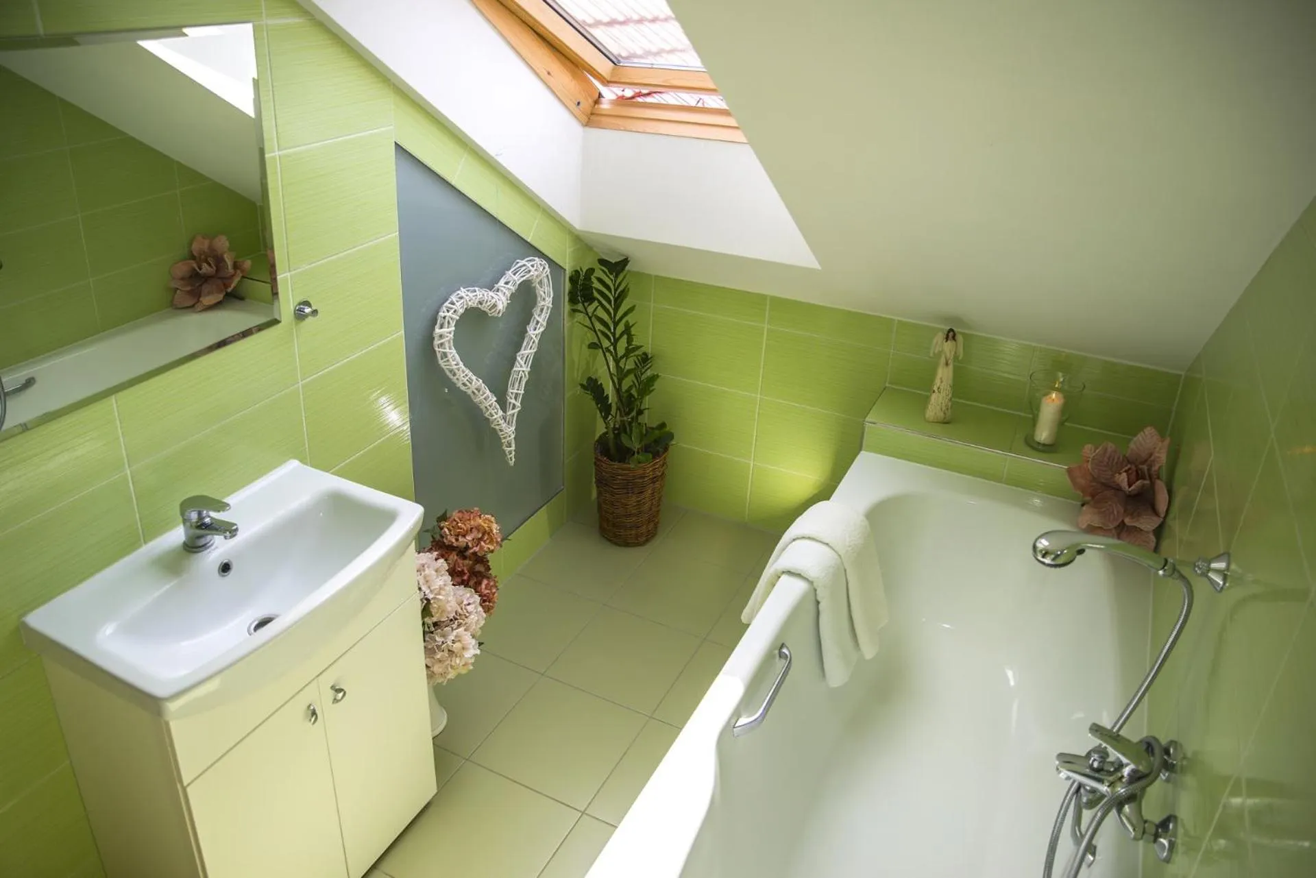 Bathroom in Wellness hotel Chata Jana