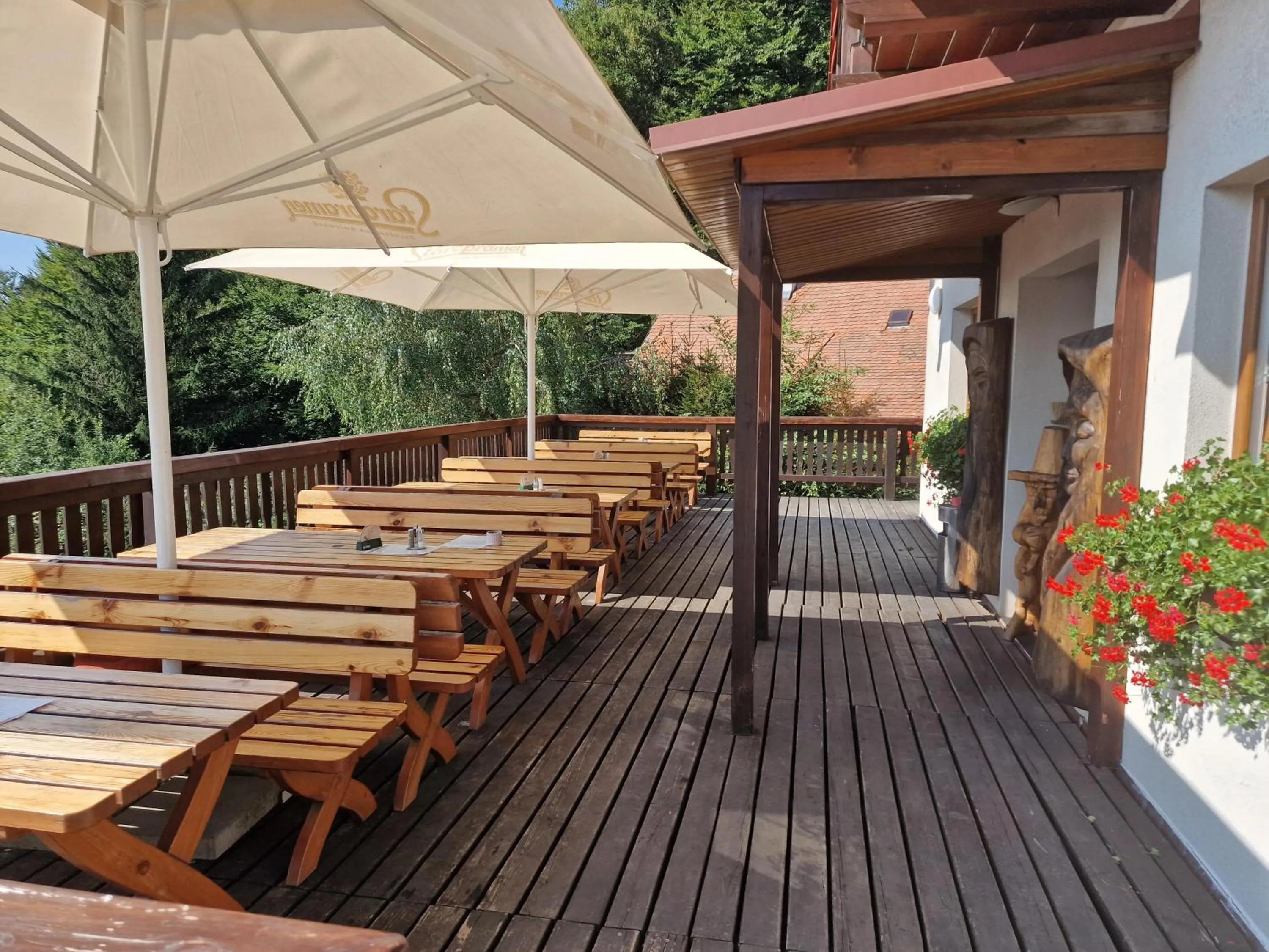 Balcony/Terrace in Wellness hotel Chata Jana