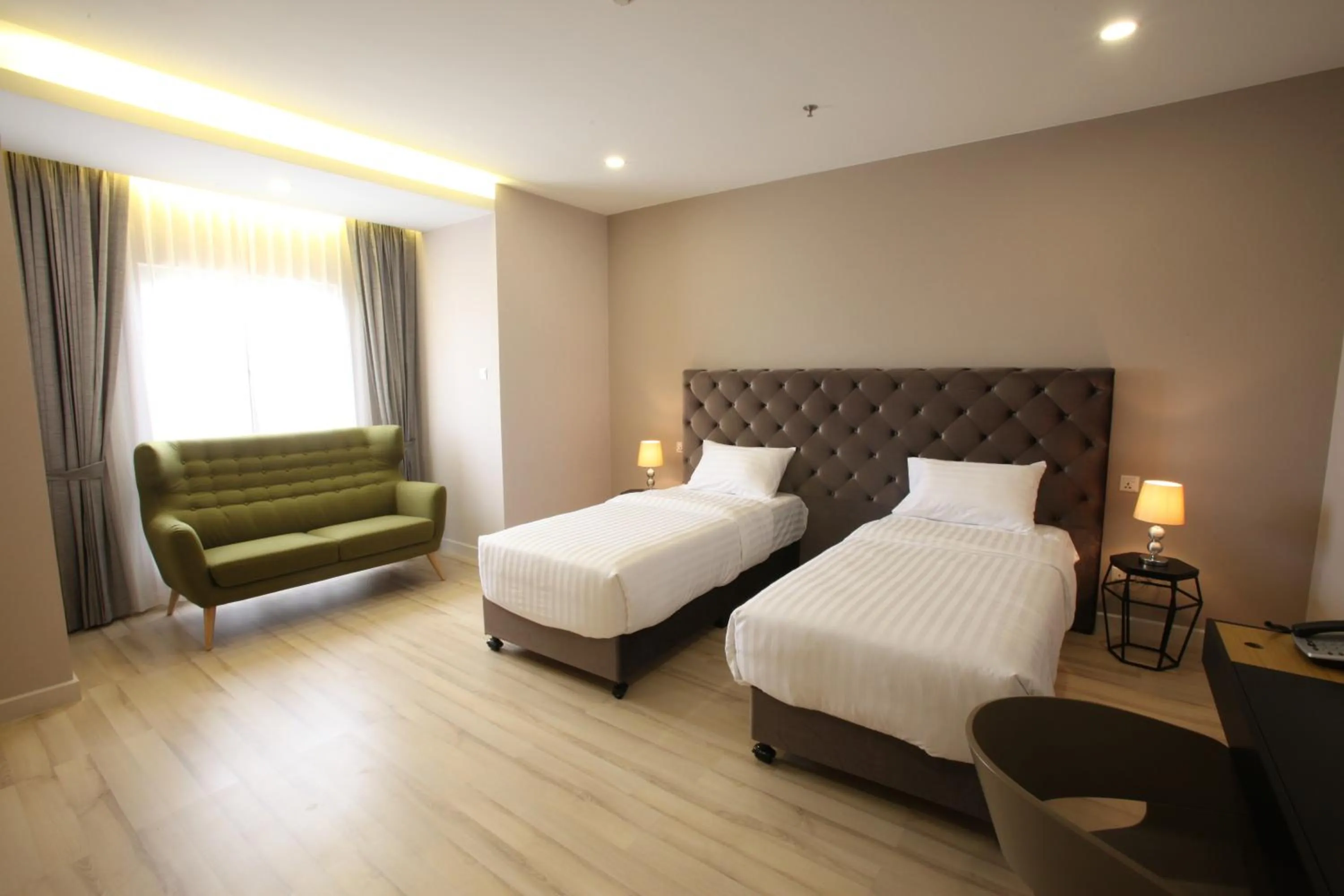 Bed in D'Anggerek Serviced Apartment
