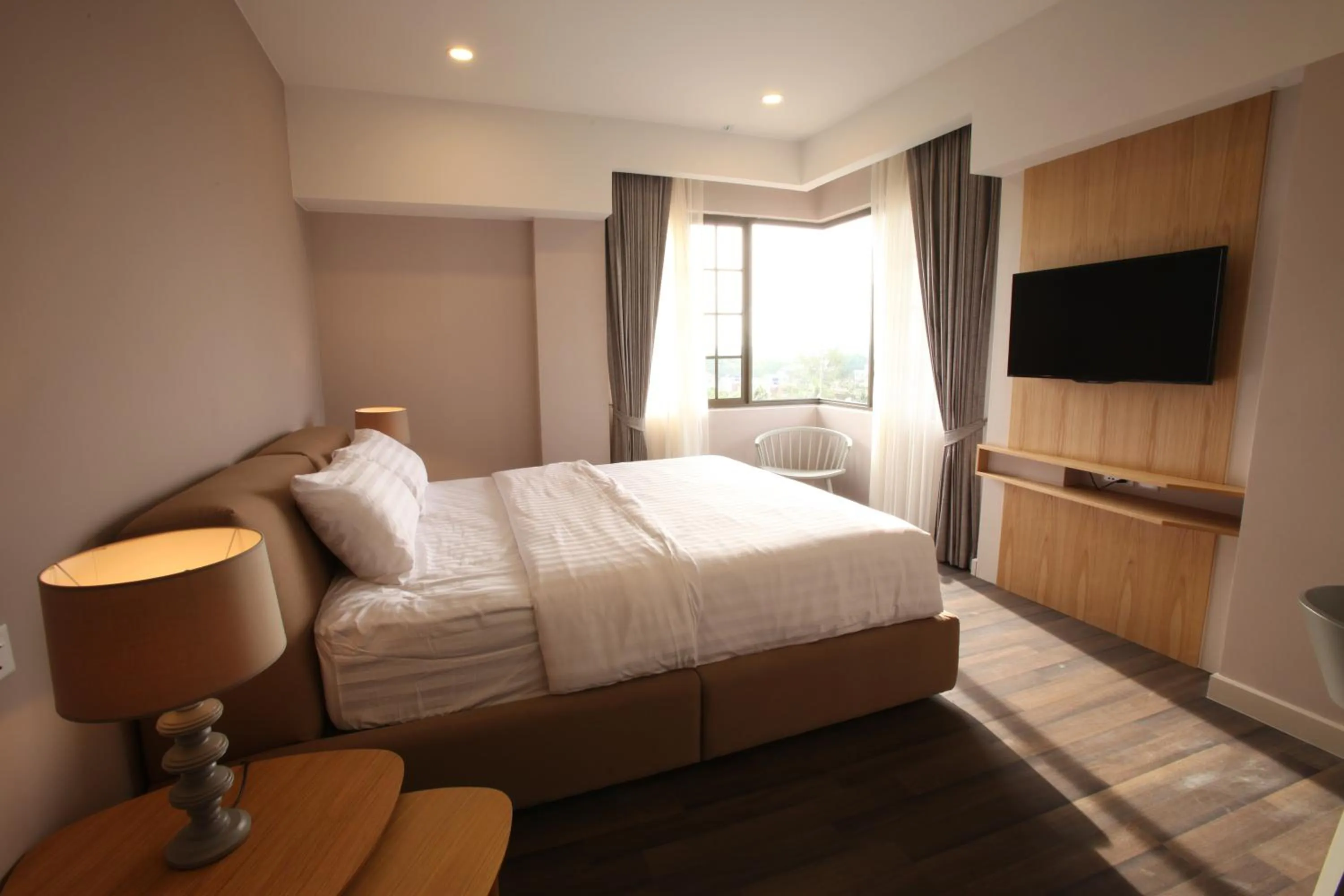 Bed in D'Anggerek Serviced Apartment