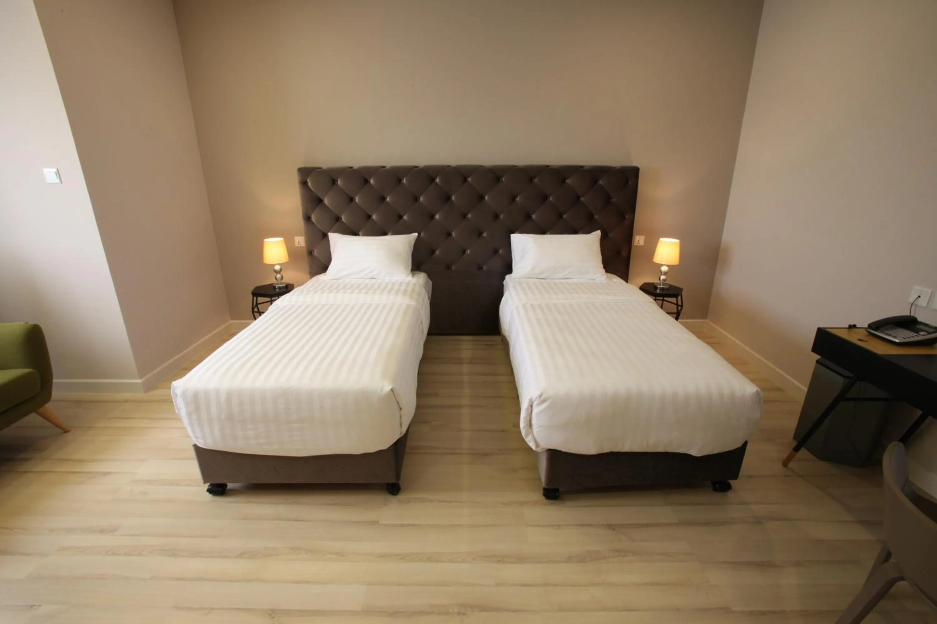 Bed in D'Anggerek Serviced Apartment