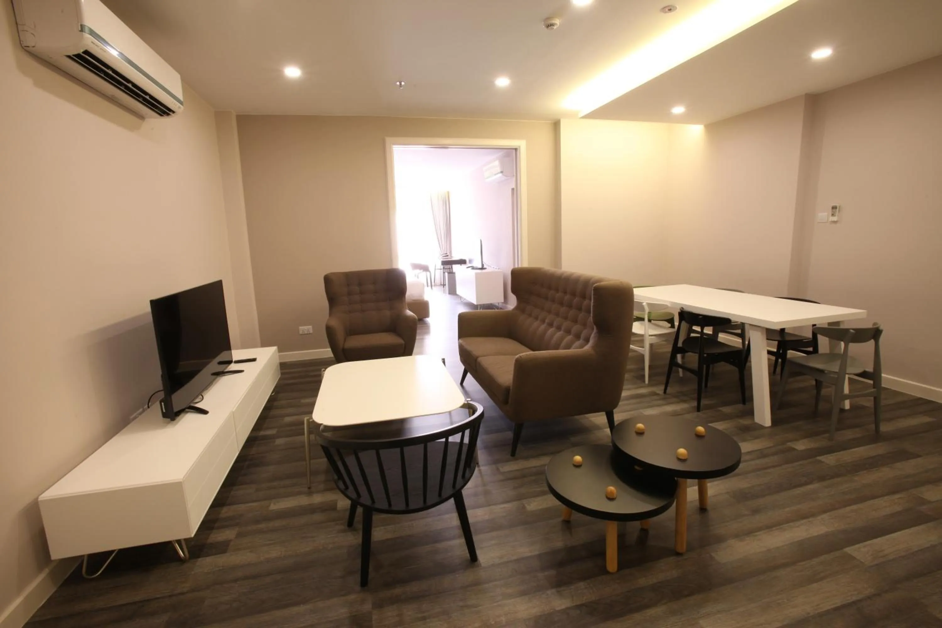 Living room in D'Anggerek Serviced Apartment